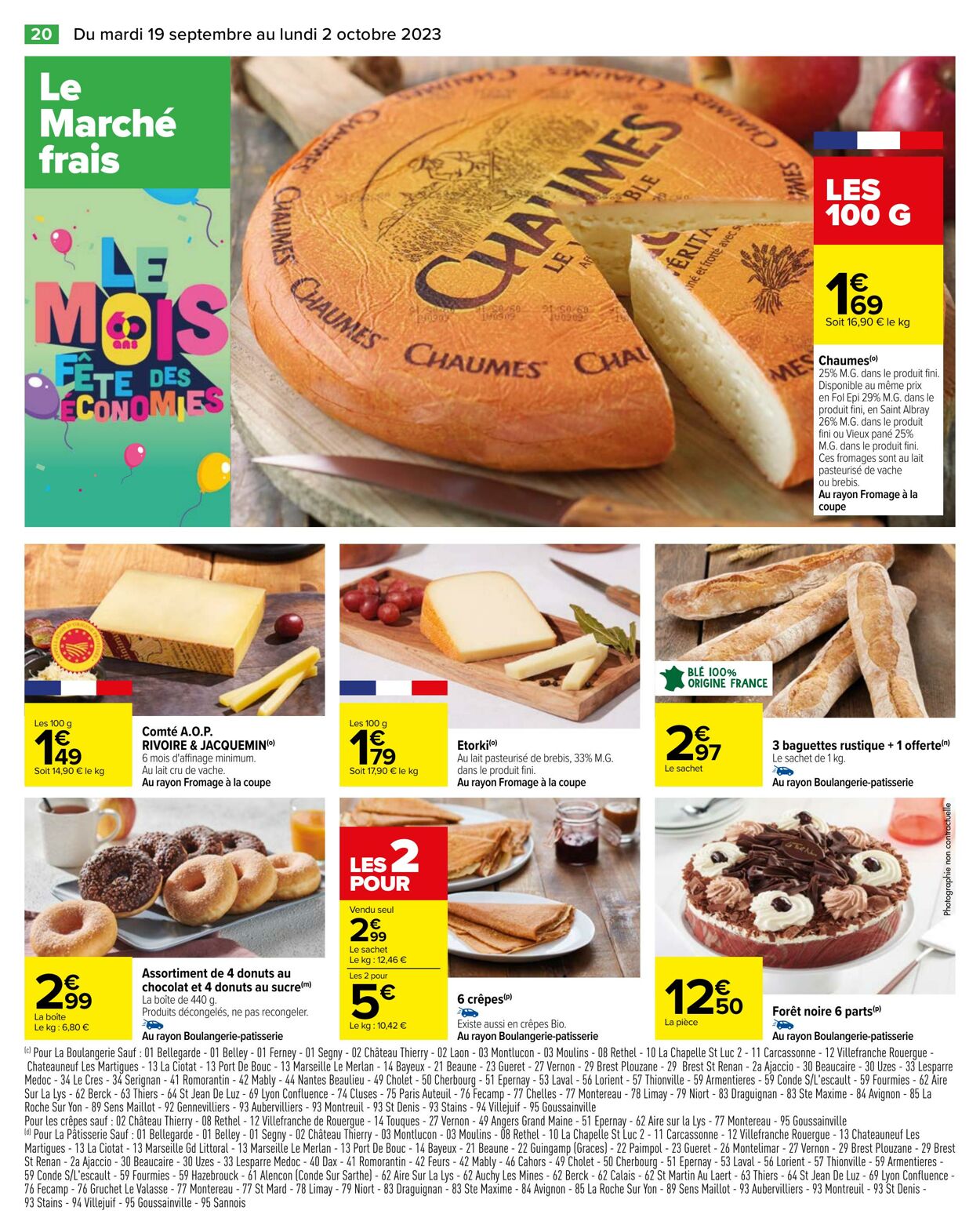 Catalogue Carrefour 19.09.2023 - 02.10.2023