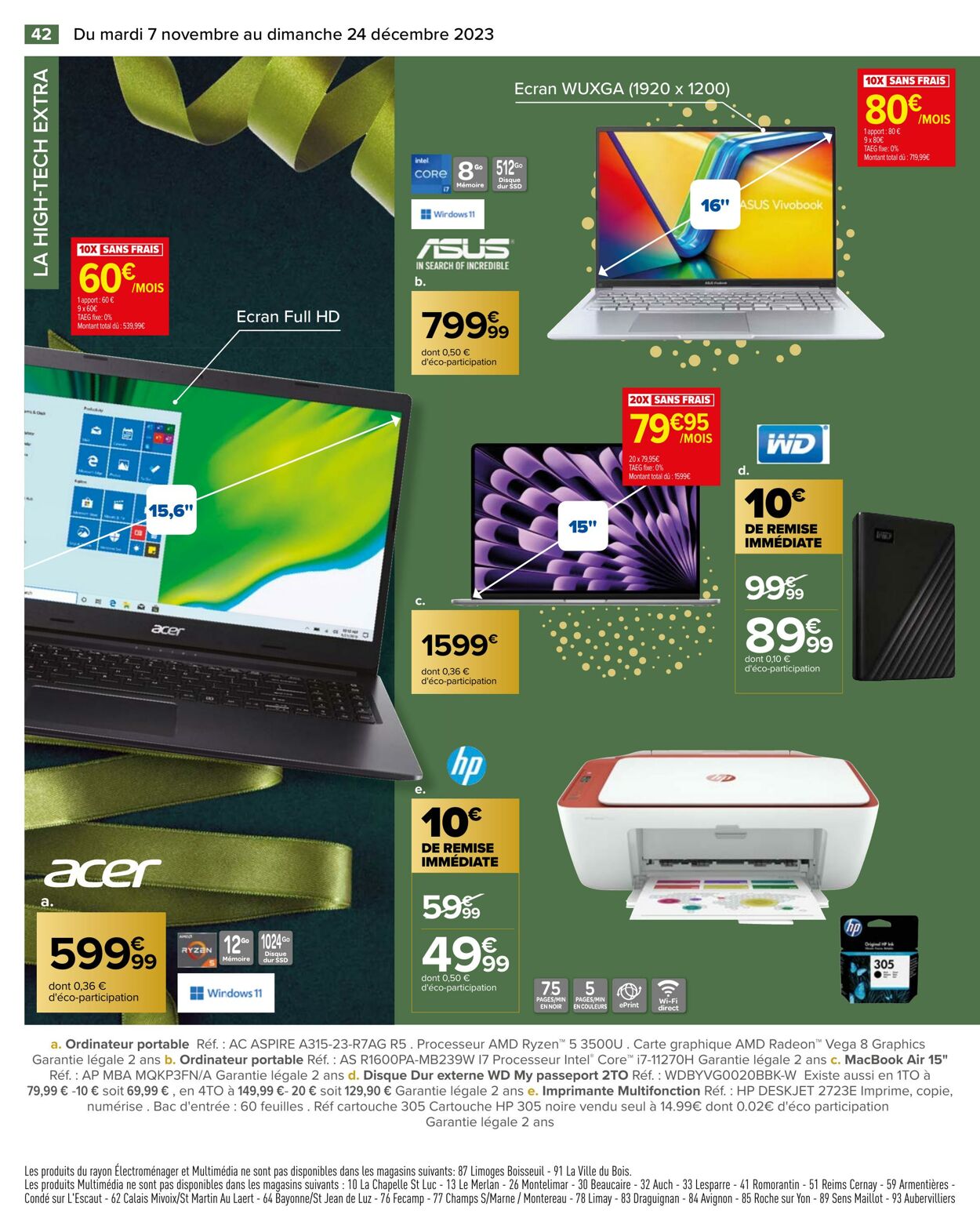 Catalogue Carrefour 07.11.2023 - 24.12.2023