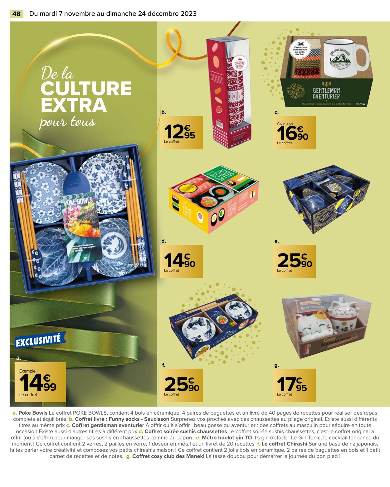 Catalogue Carrefour 07.11.2023 - 24.12.2023