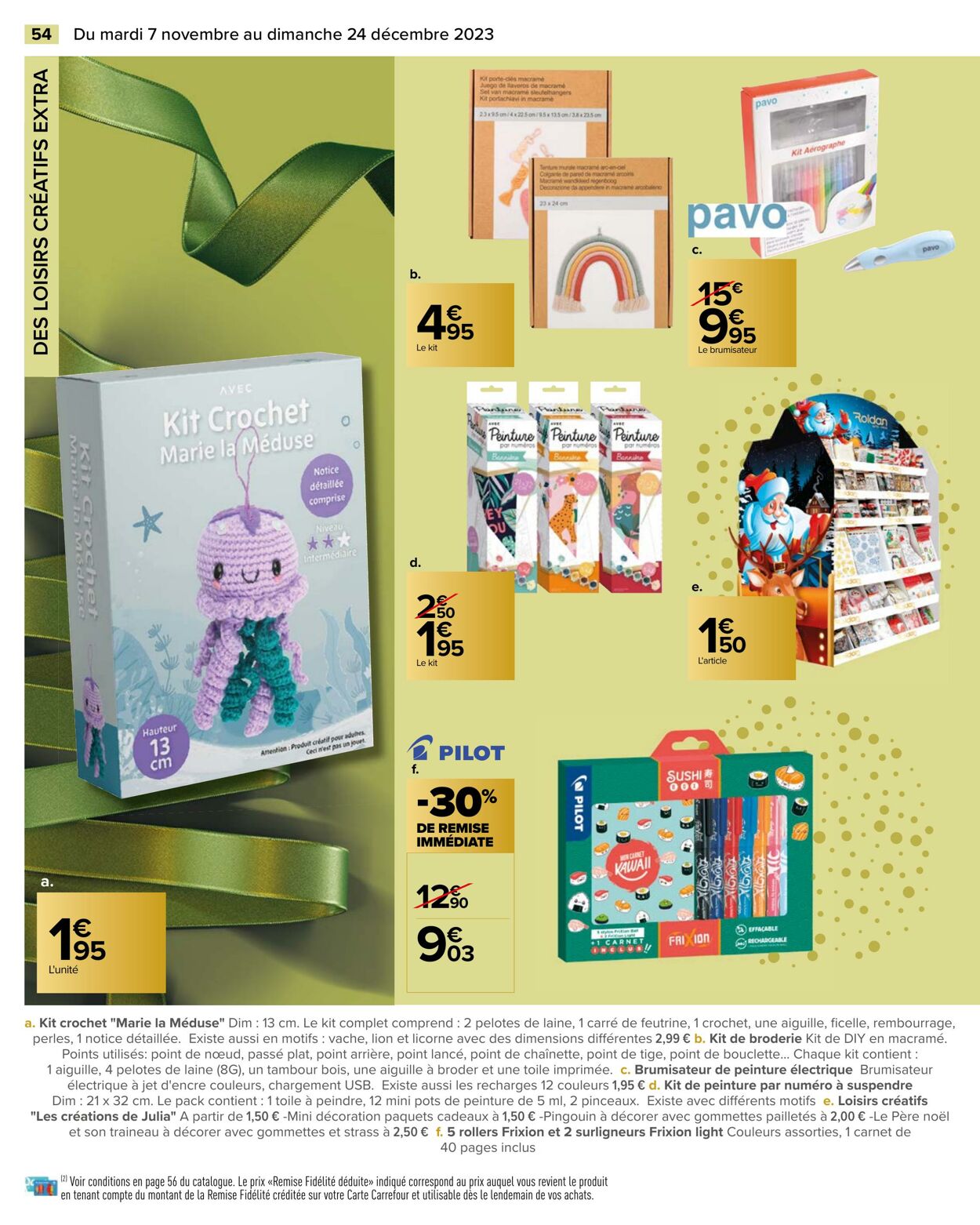 Catalogue Carrefour 07.11.2023 - 24.12.2023