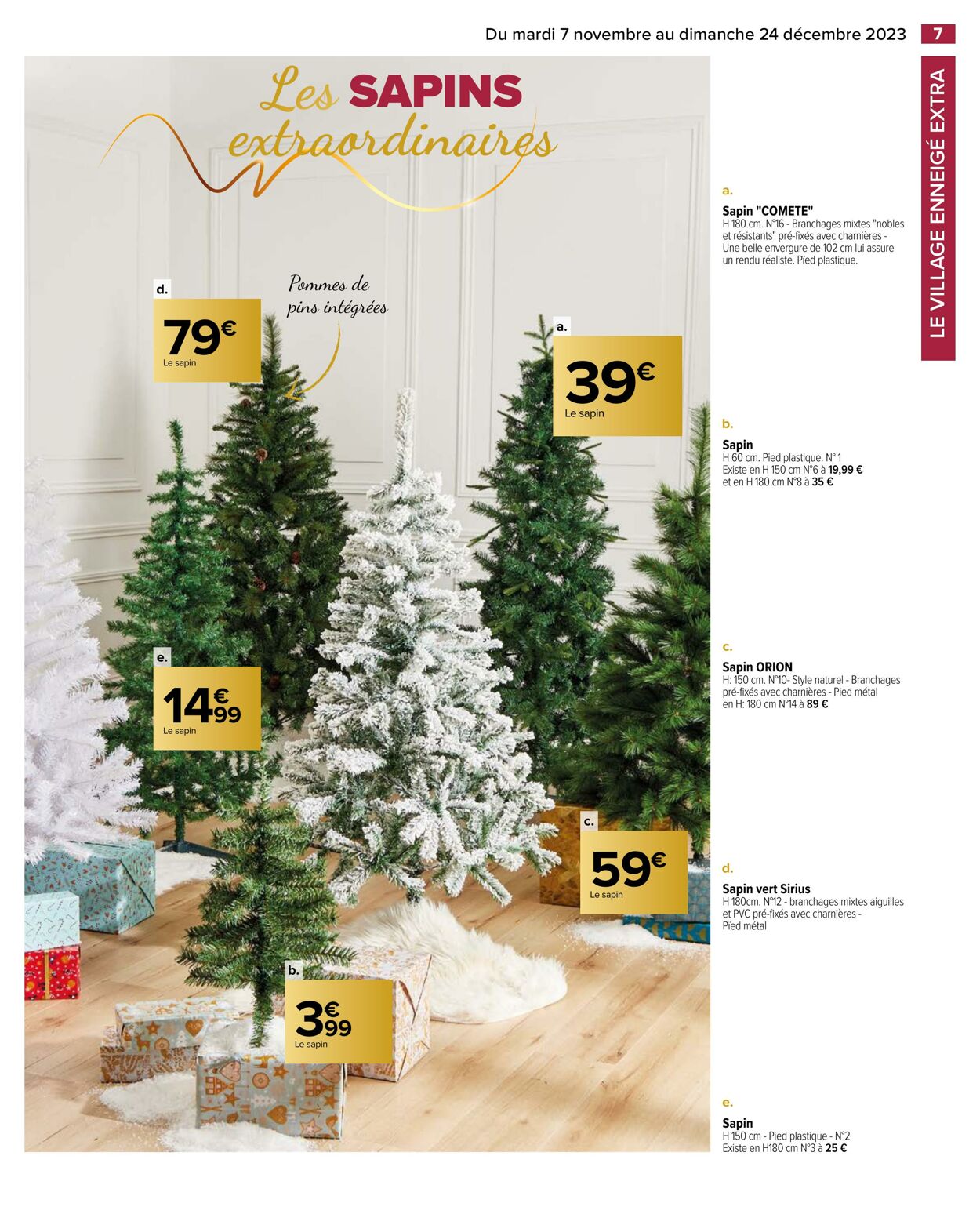 Catalogue Carrefour 07.11.2023 - 24.12.2023