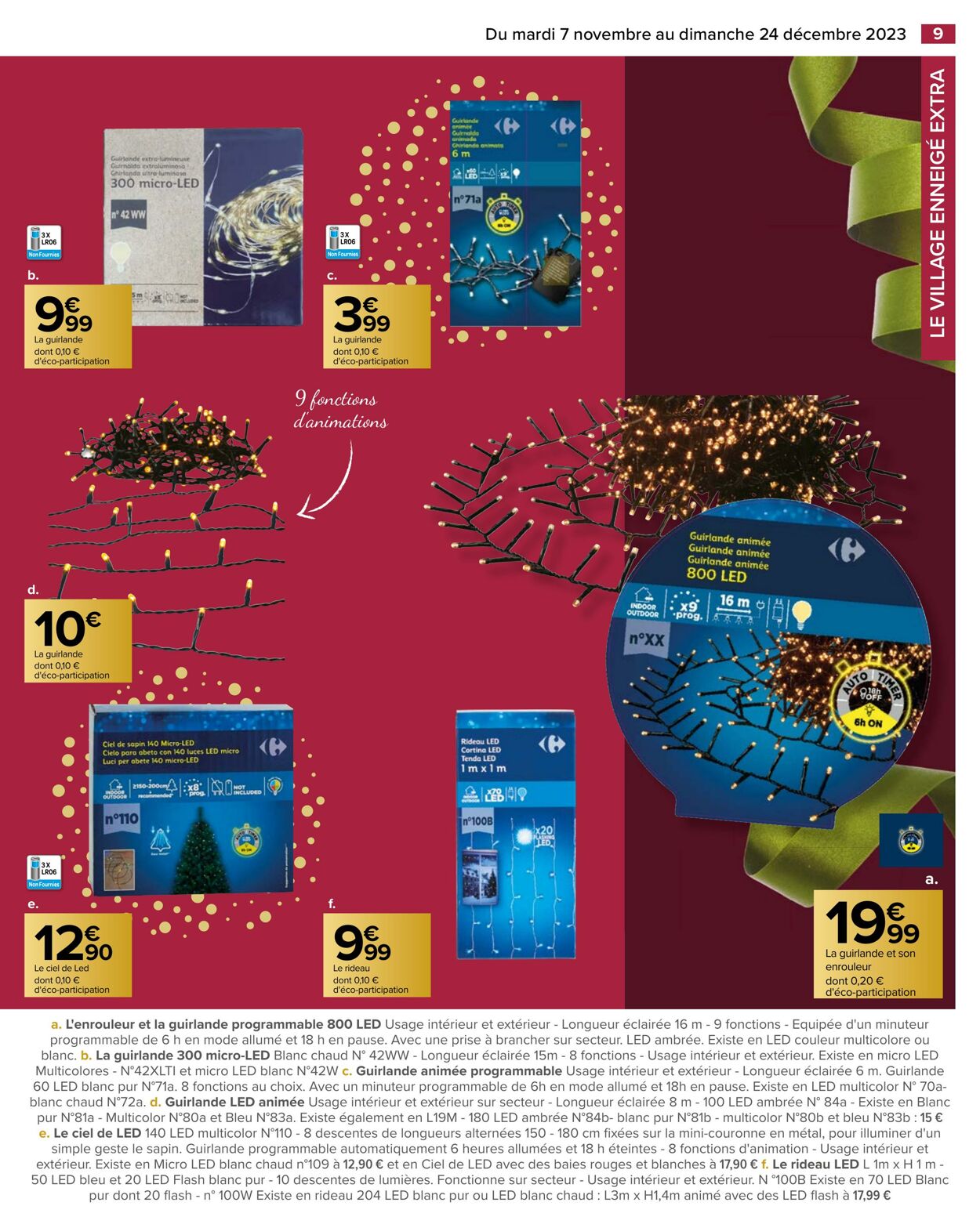 Catalogue Carrefour 07.11.2023 - 24.12.2023