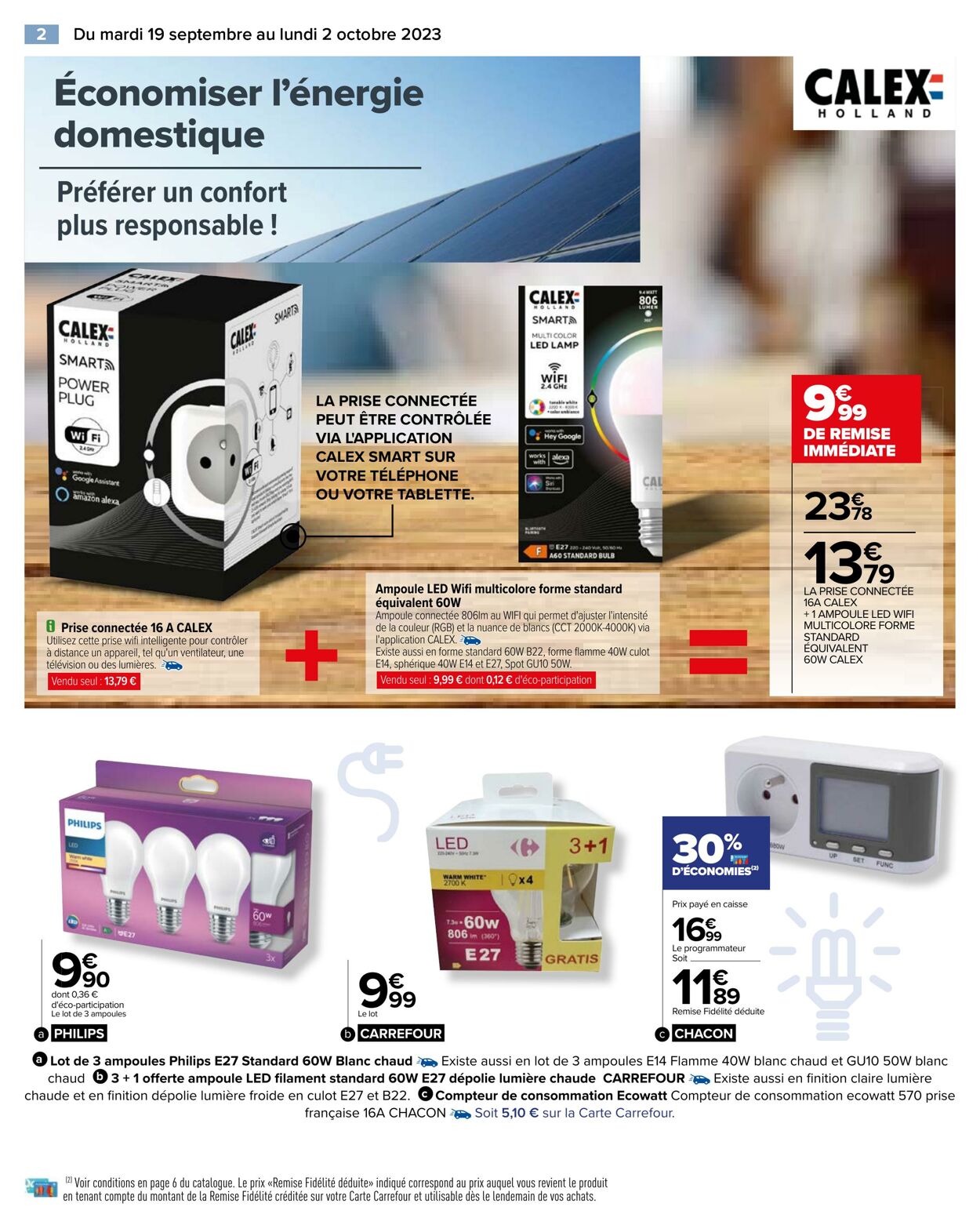 Catalogue Carrefour 19.09.2023 - 02.10.2023