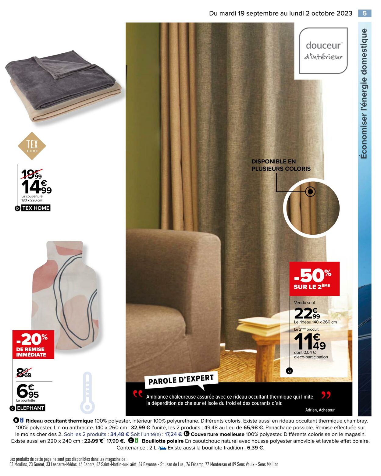 Catalogue Carrefour 19.09.2023 - 02.10.2023