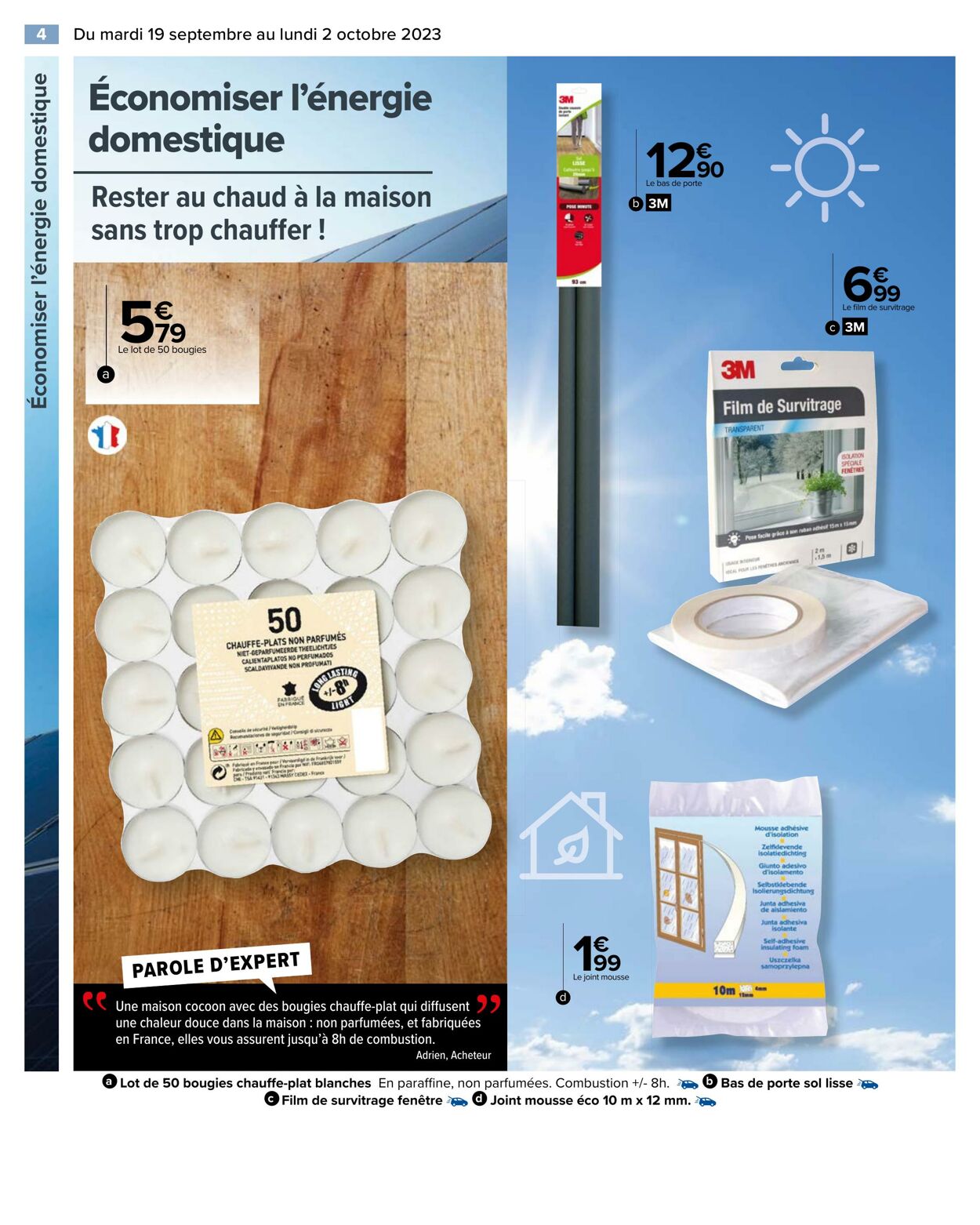 Catalogue Carrefour 19.09.2023 - 02.10.2023