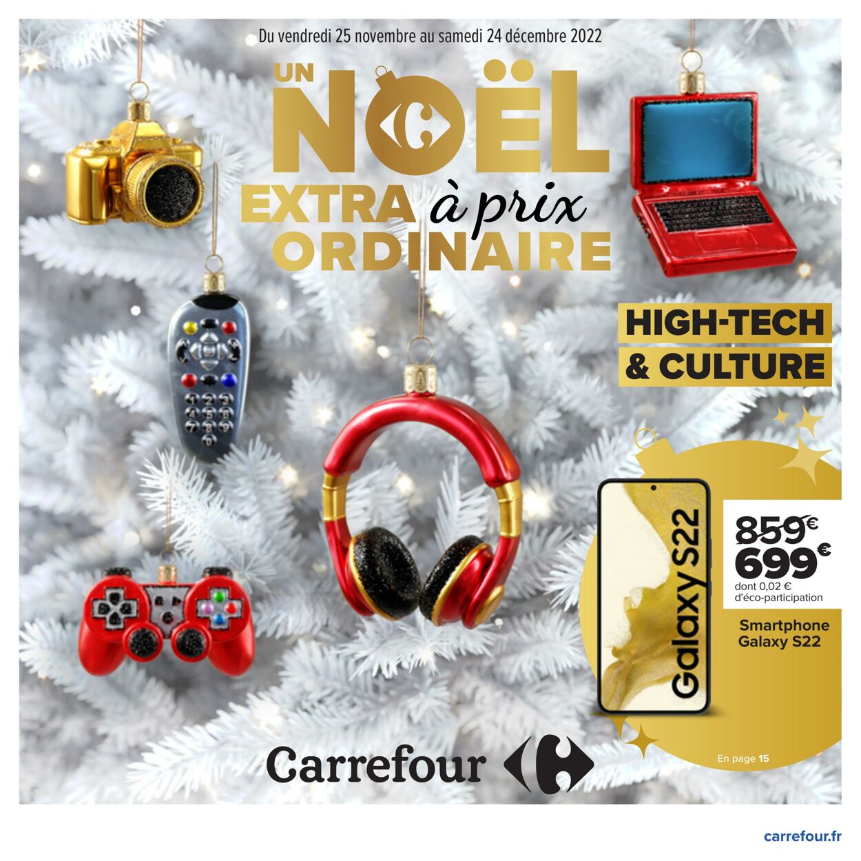 Catalogue Carrefour 25.11.2022 - 24.12.2022