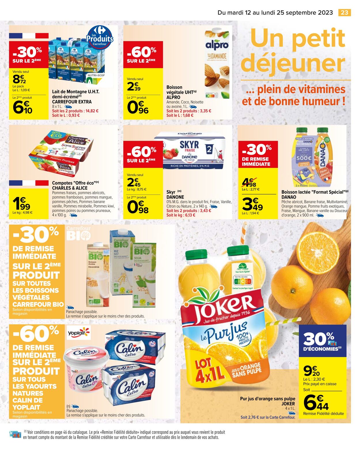 Catalogue Carrefour 12.09.2023 - 25.09.2023