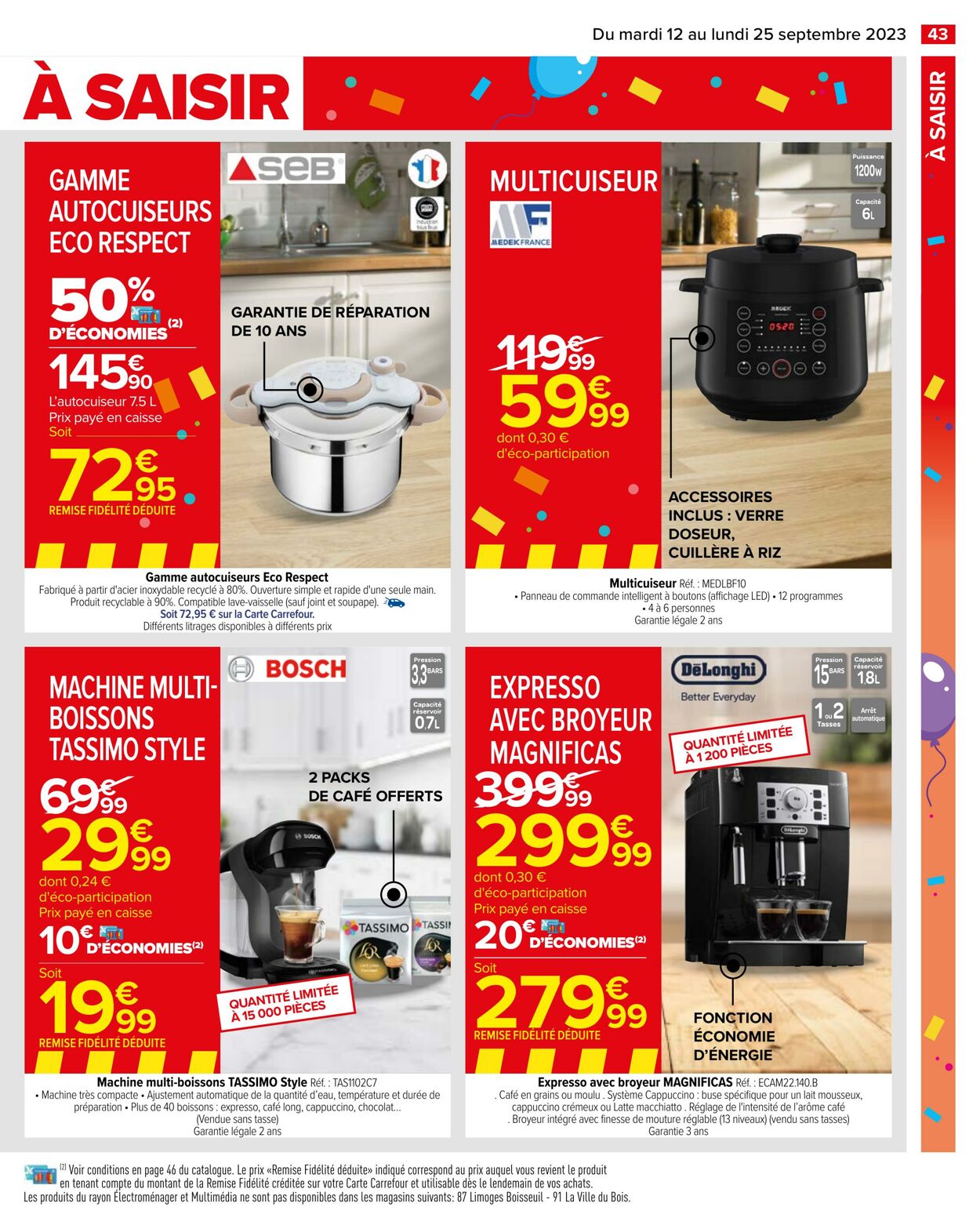 Catalogue Carrefour 12.09.2023 - 25.09.2023