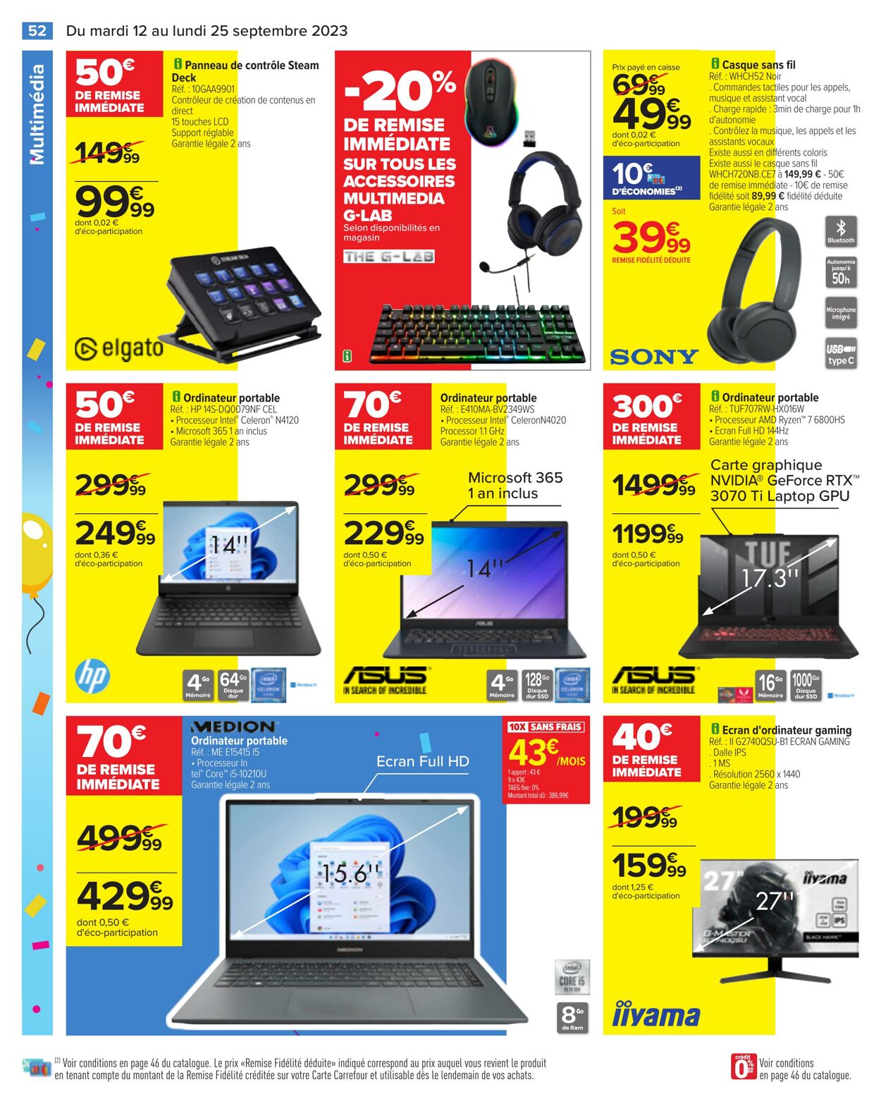 Catalogue Carrefour 12.09.2023 - 25.09.2023