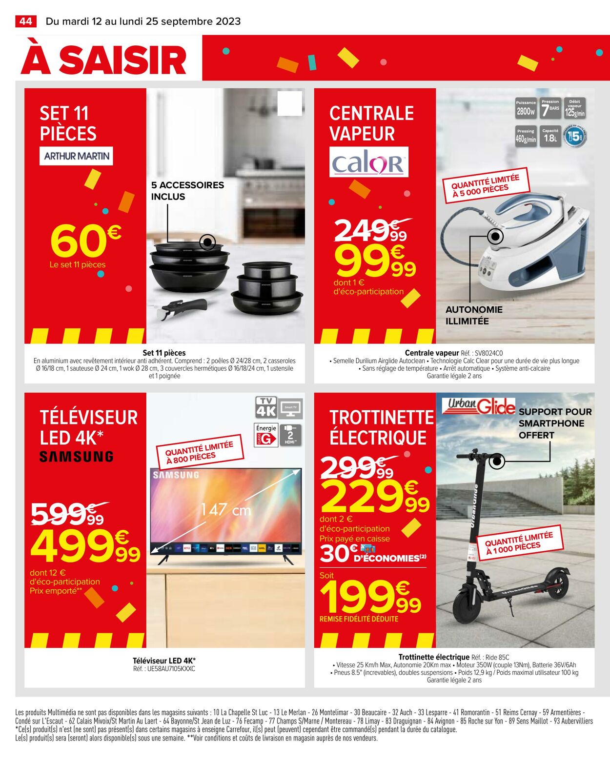 Catalogue Carrefour 12.09.2023 - 25.09.2023