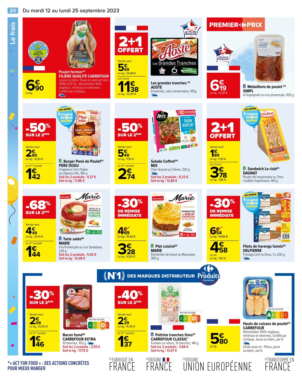 Catalogue Carrefour 12.09.2023 - 25.09.2023