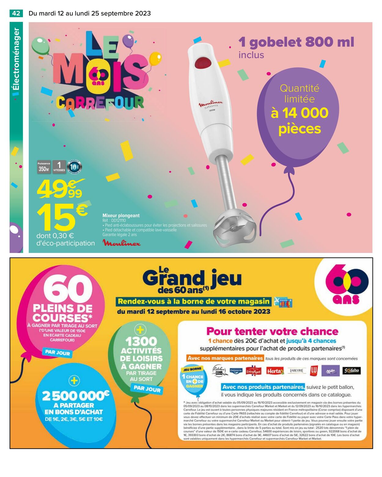 Catalogue Carrefour 12.09.2023 - 25.09.2023