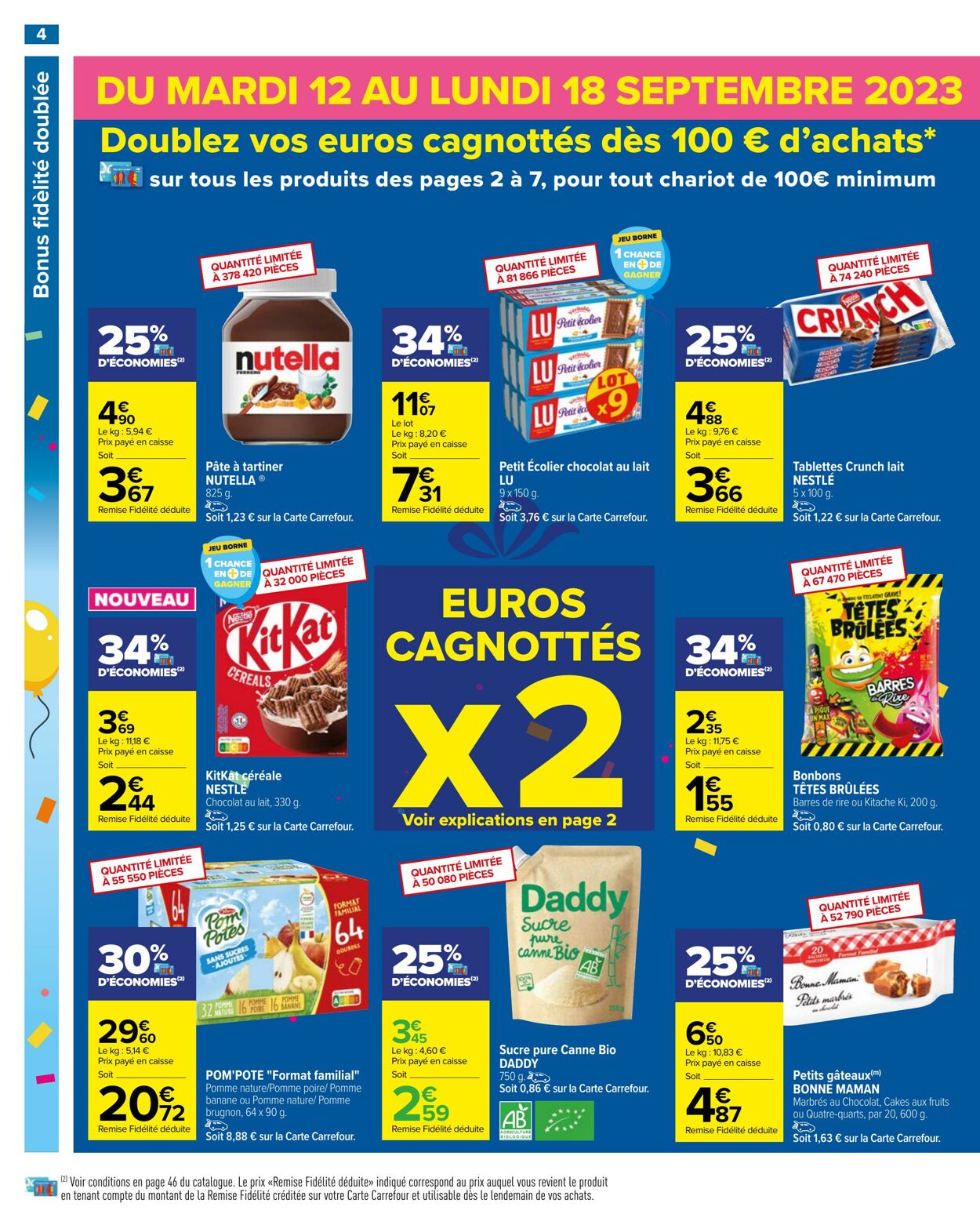 Catalogue Carrefour 12.09.2023 - 25.09.2023