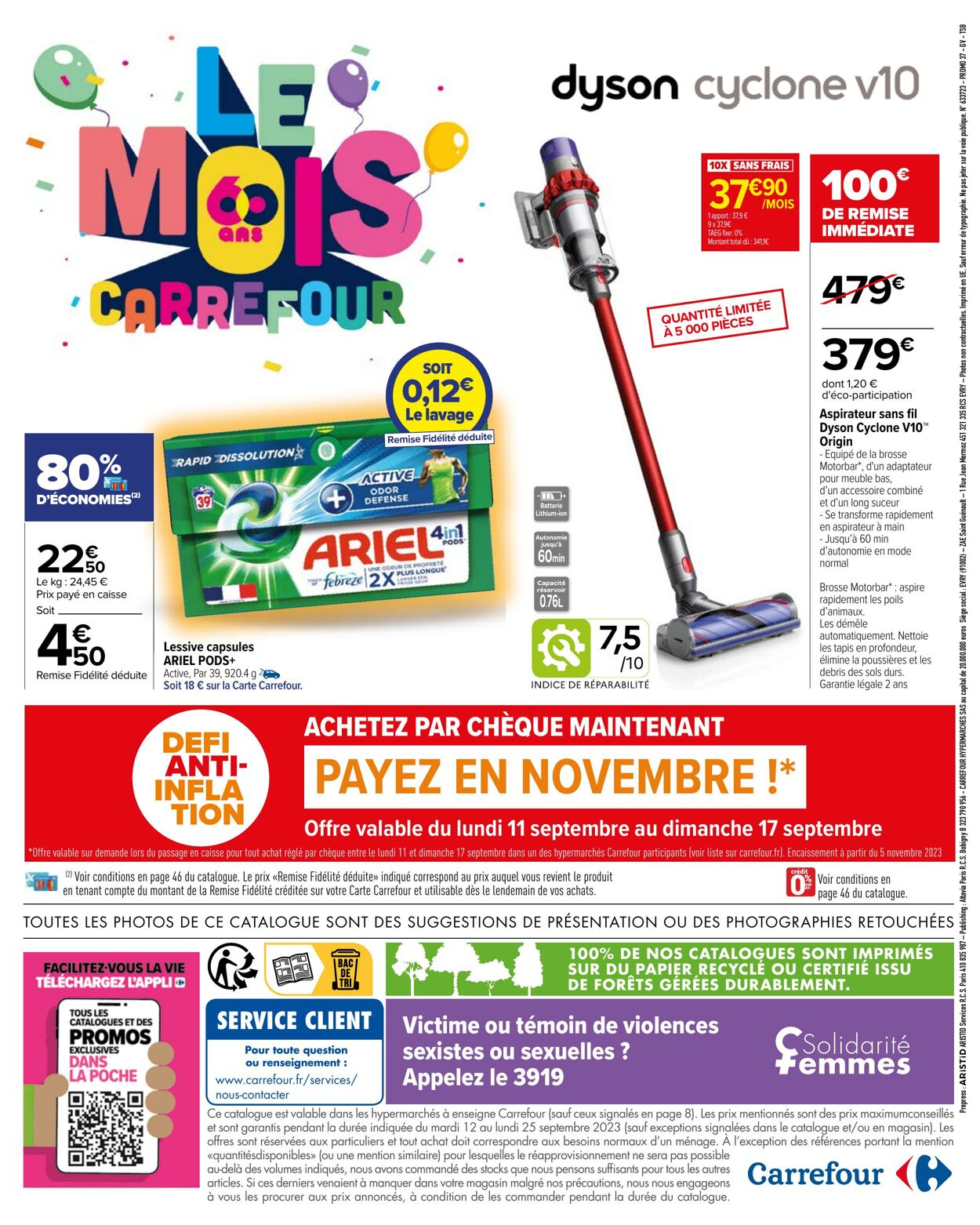 Catalogue Carrefour 12.09.2023 - 25.09.2023