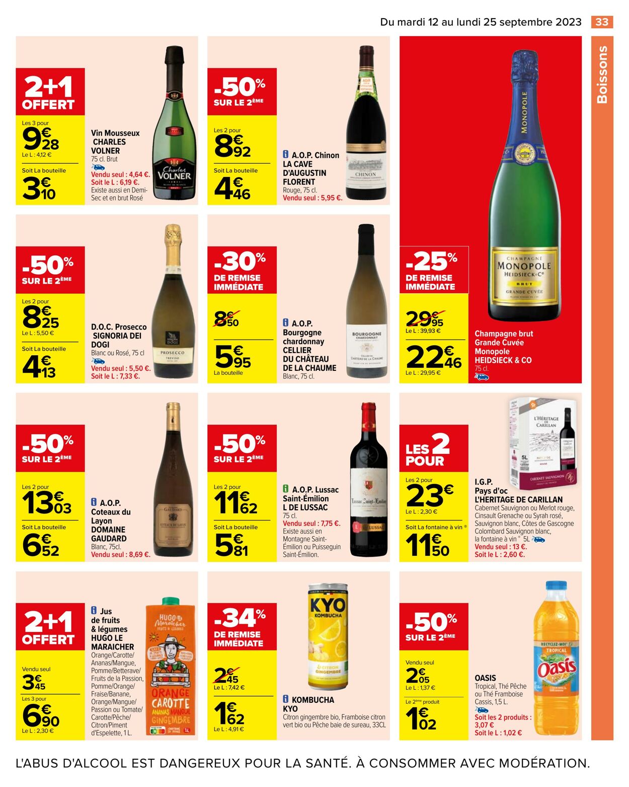 Catalogue Carrefour 12.09.2023 - 25.09.2023