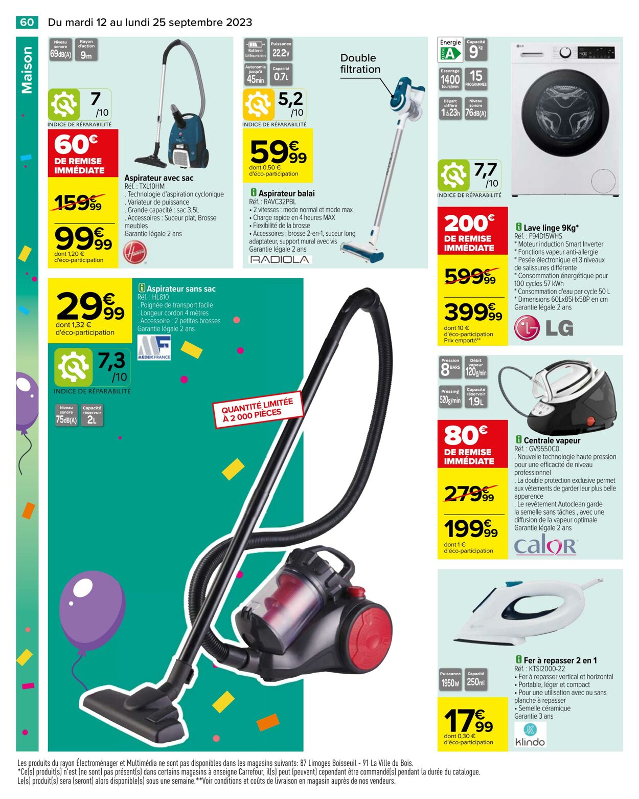 Catalogue Carrefour 12.09.2023 - 25.09.2023