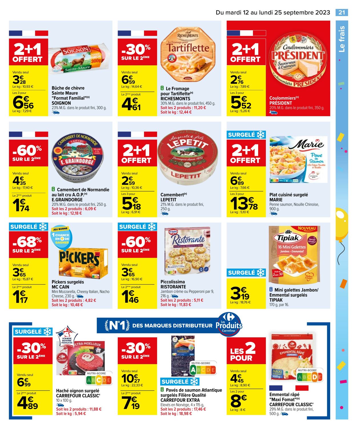 Catalogue Carrefour 12.09.2023 - 25.09.2023