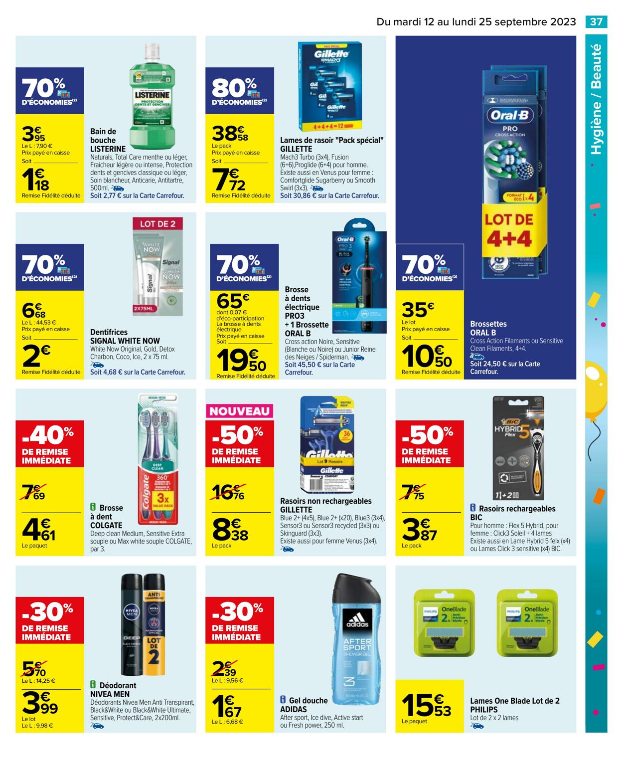 Catalogue Carrefour 12.09.2023 - 25.09.2023