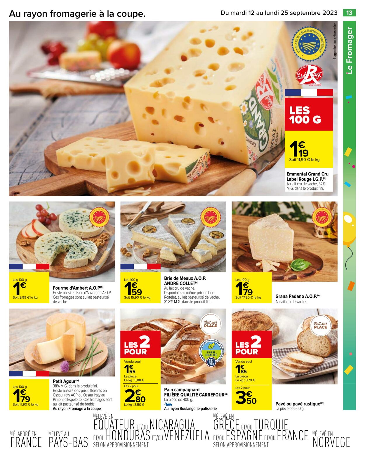 Catalogue Carrefour 12.09.2023 - 25.09.2023