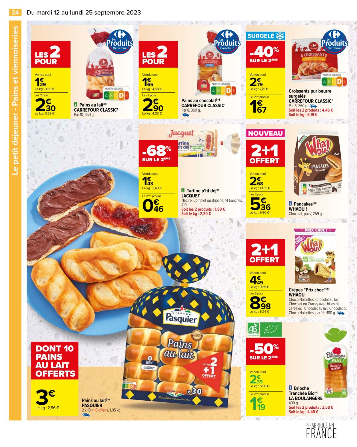 Catalogue Carrefour 12.09.2023 - 25.09.2023