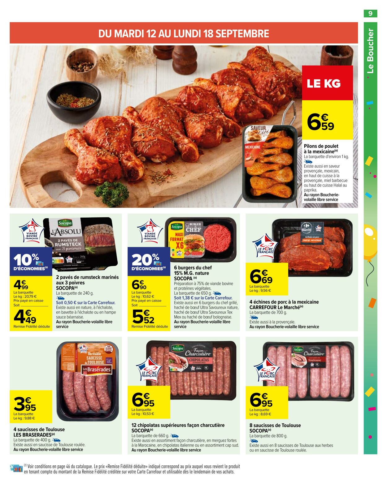 Catalogue Carrefour 12.09.2023 - 25.09.2023