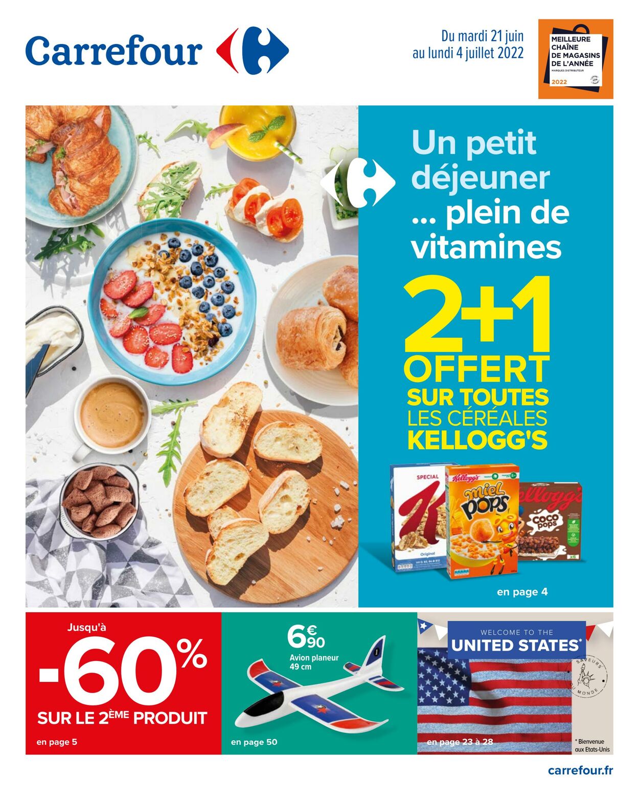 Catalogue Carrefour 21.06.2022 - 04.07.2022