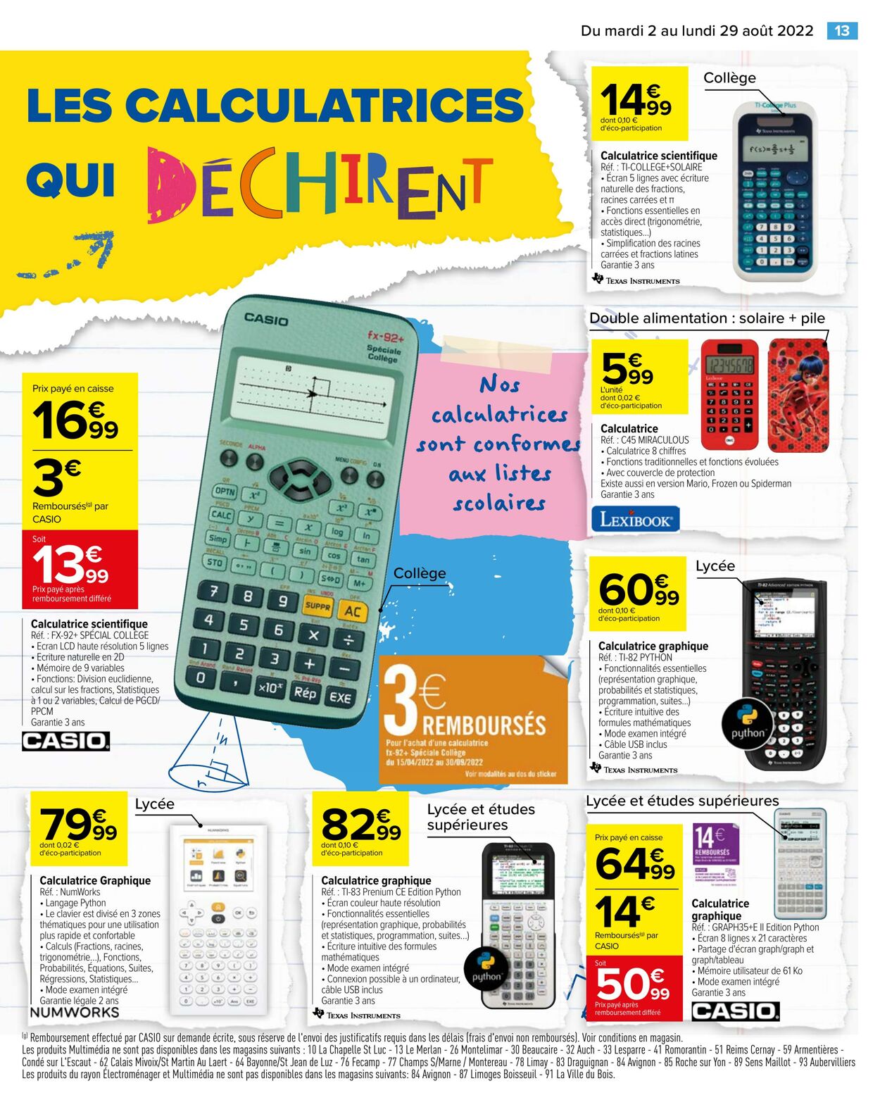 Catalogue Carrefour 02.08.2022 - 29.08.2022