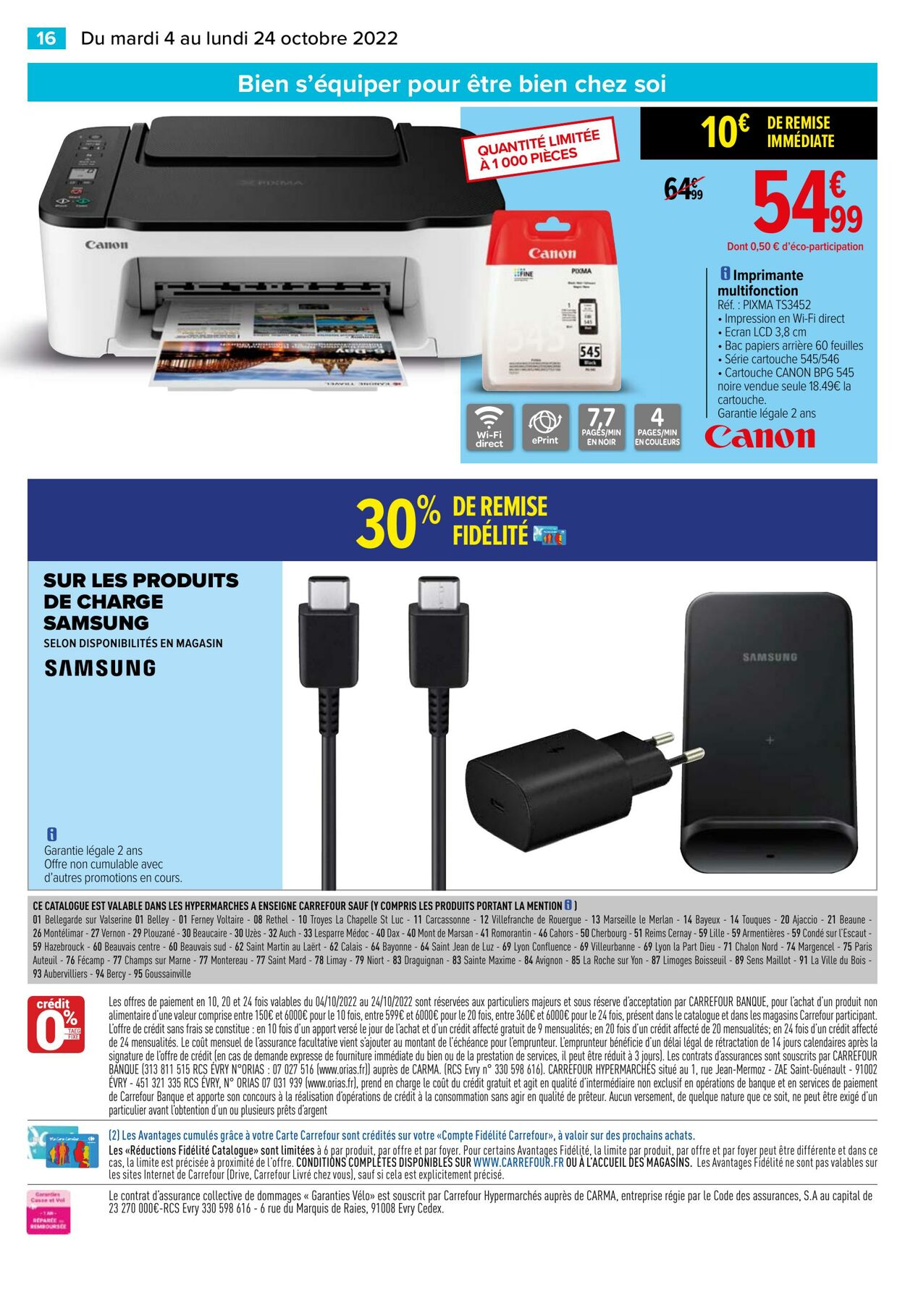 Catalogue Carrefour 04.10.2022 - 24.10.2022