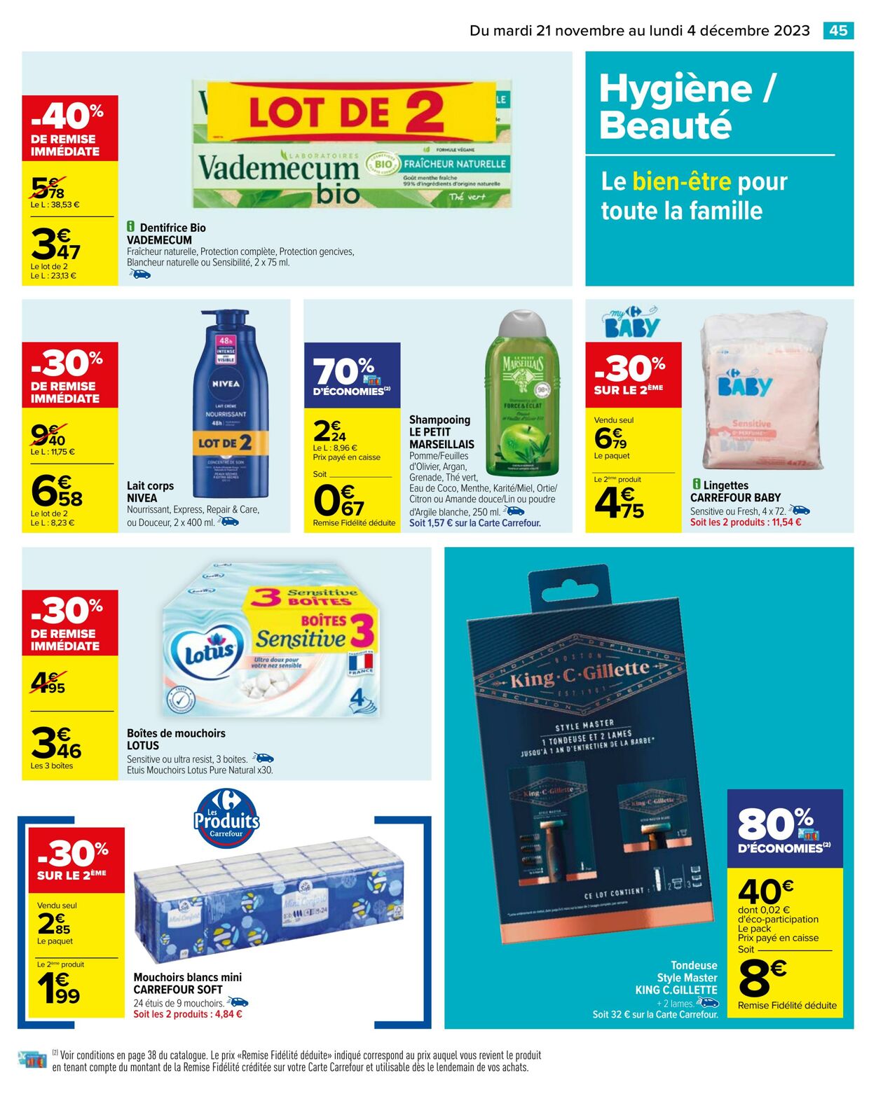 Catalogue Carrefour 21.11.2023 - 04.12.2023