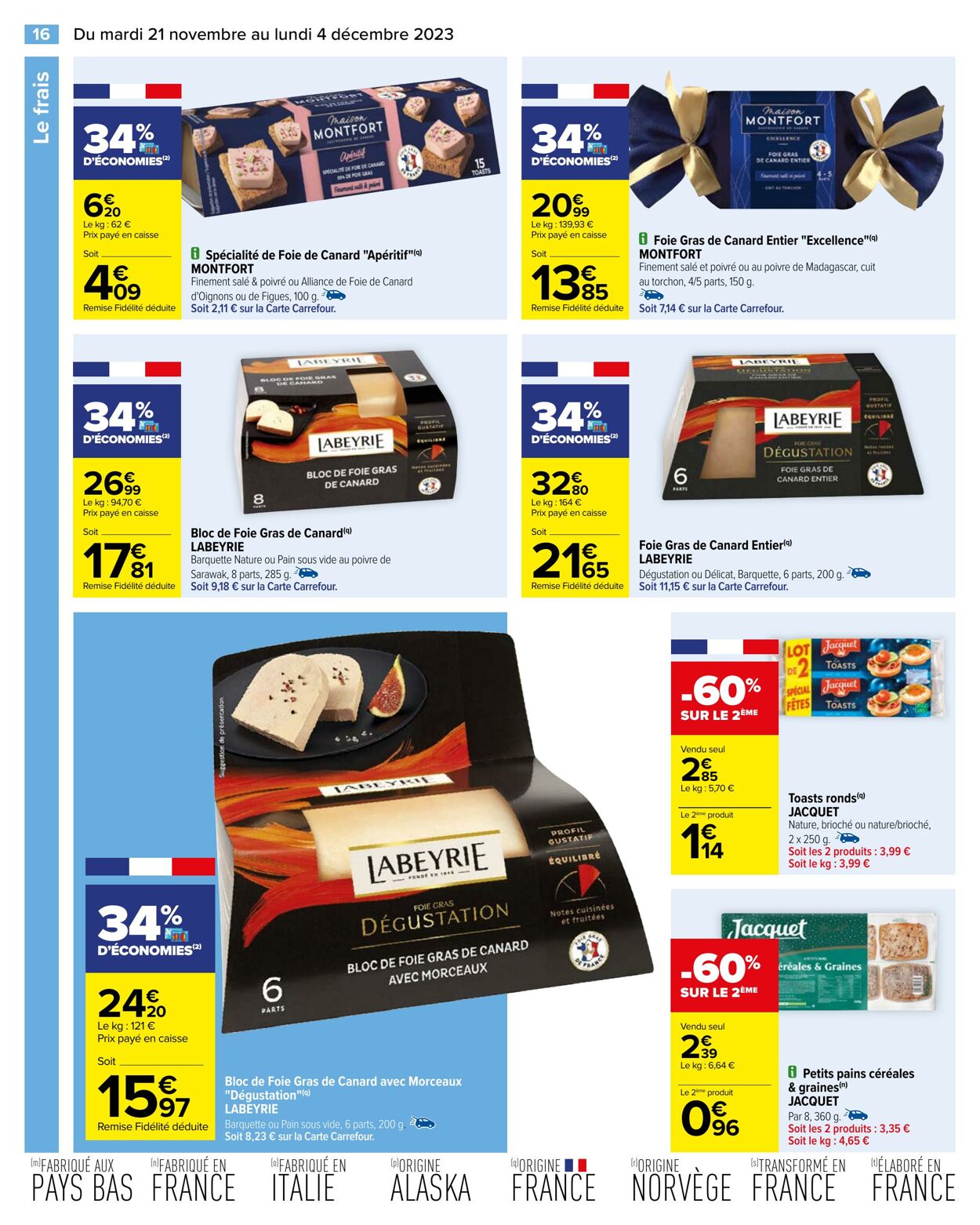 Catalogue Carrefour 21.11.2023 - 04.12.2023