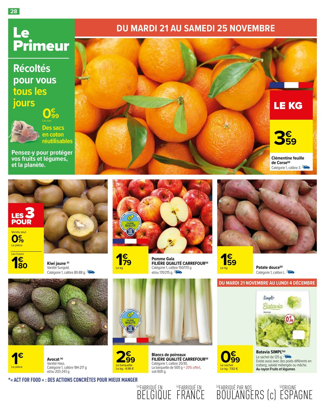 Catalogue Carrefour 21.11.2023 - 04.12.2023