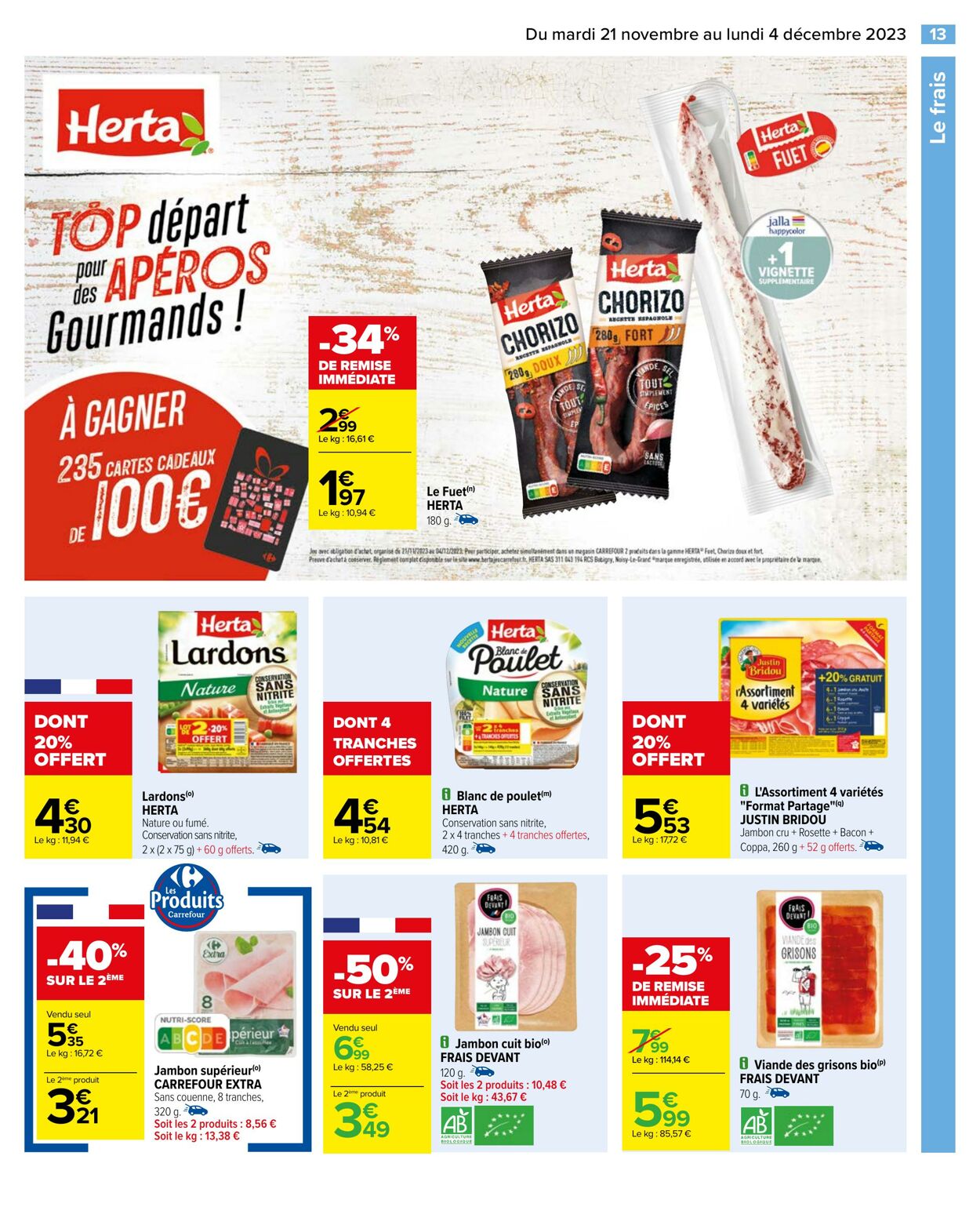 Catalogue Carrefour 21.11.2023 - 04.12.2023