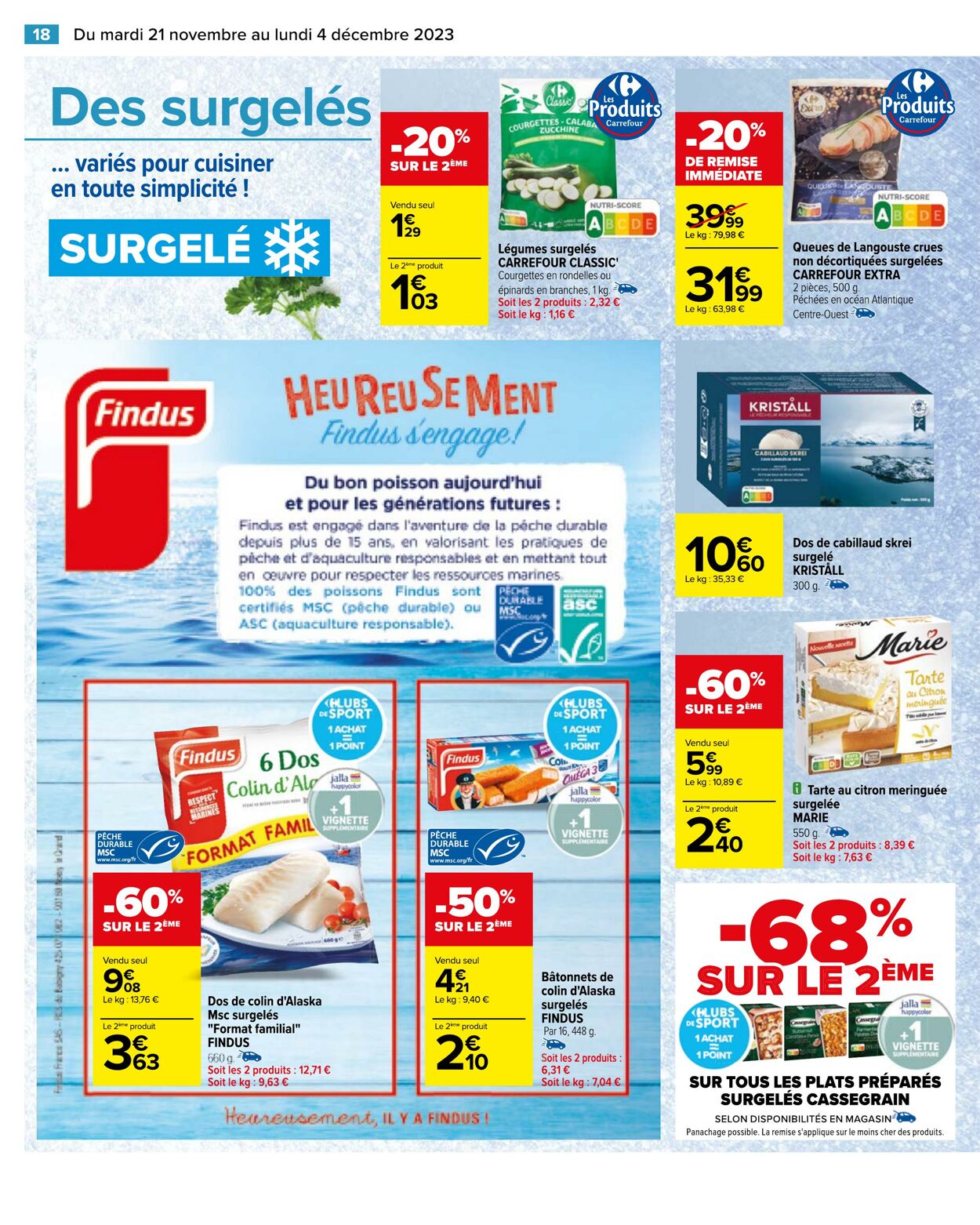 Catalogue Carrefour 21.11.2023 - 04.12.2023