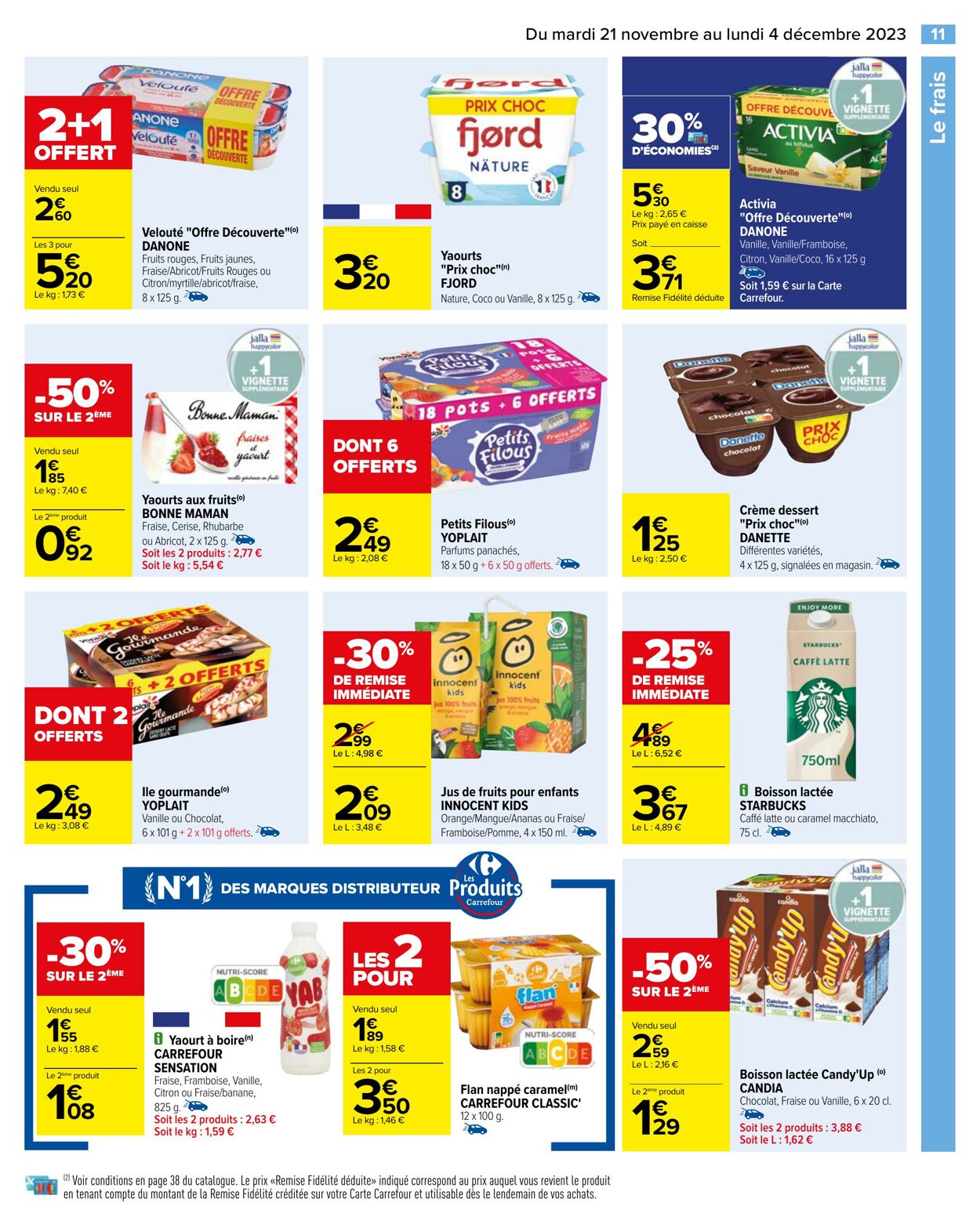 Catalogue Carrefour 21.11.2023 - 04.12.2023