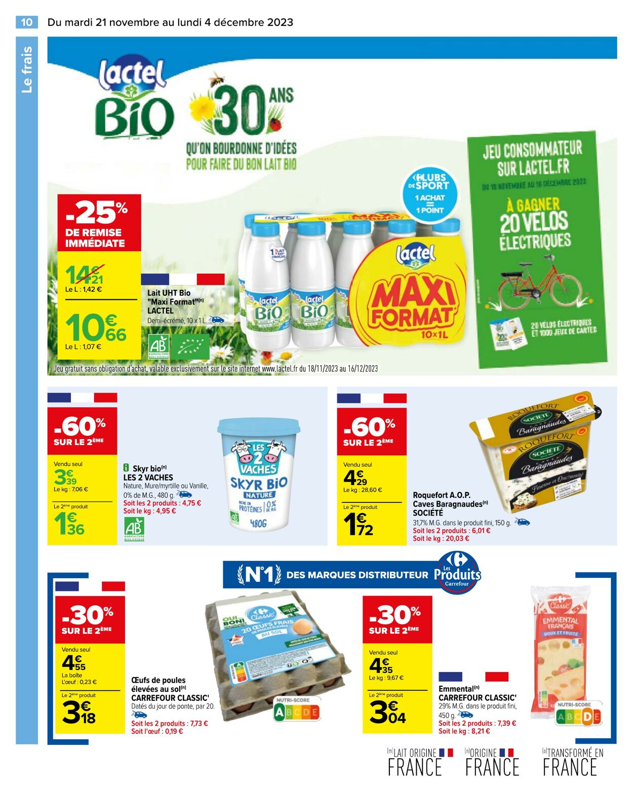 Catalogue Carrefour 21.11.2023 - 04.12.2023