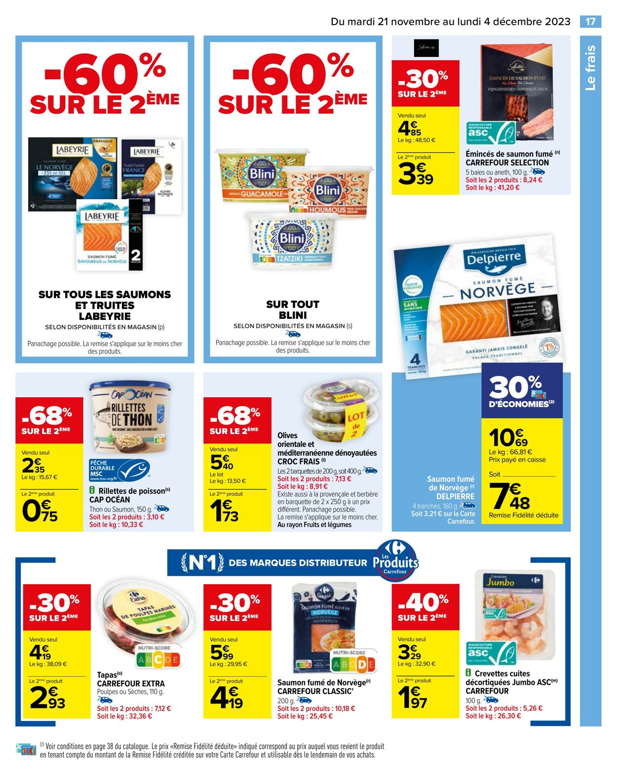 Catalogue Carrefour 21.11.2023 - 04.12.2023