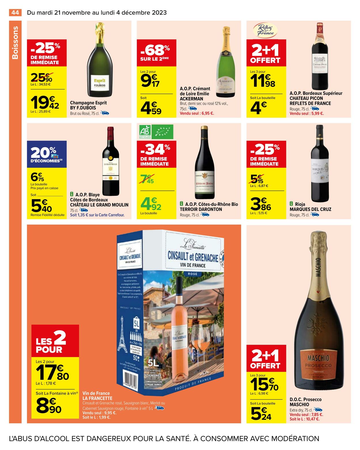 Catalogue Carrefour 21.11.2023 - 04.12.2023