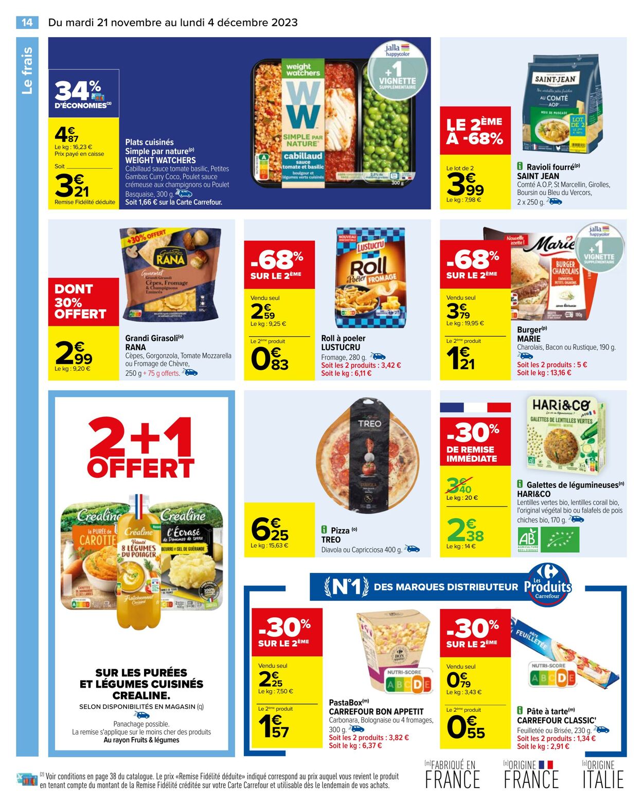 Catalogue Carrefour 21.11.2023 - 04.12.2023