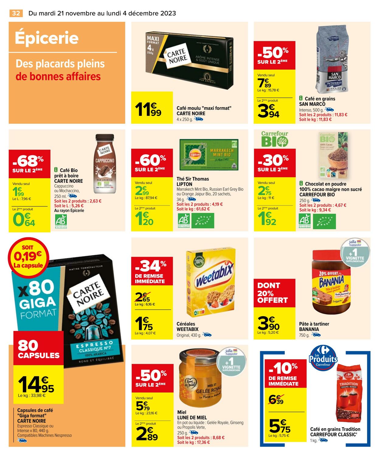 Catalogue Carrefour 21.11.2023 - 04.12.2023