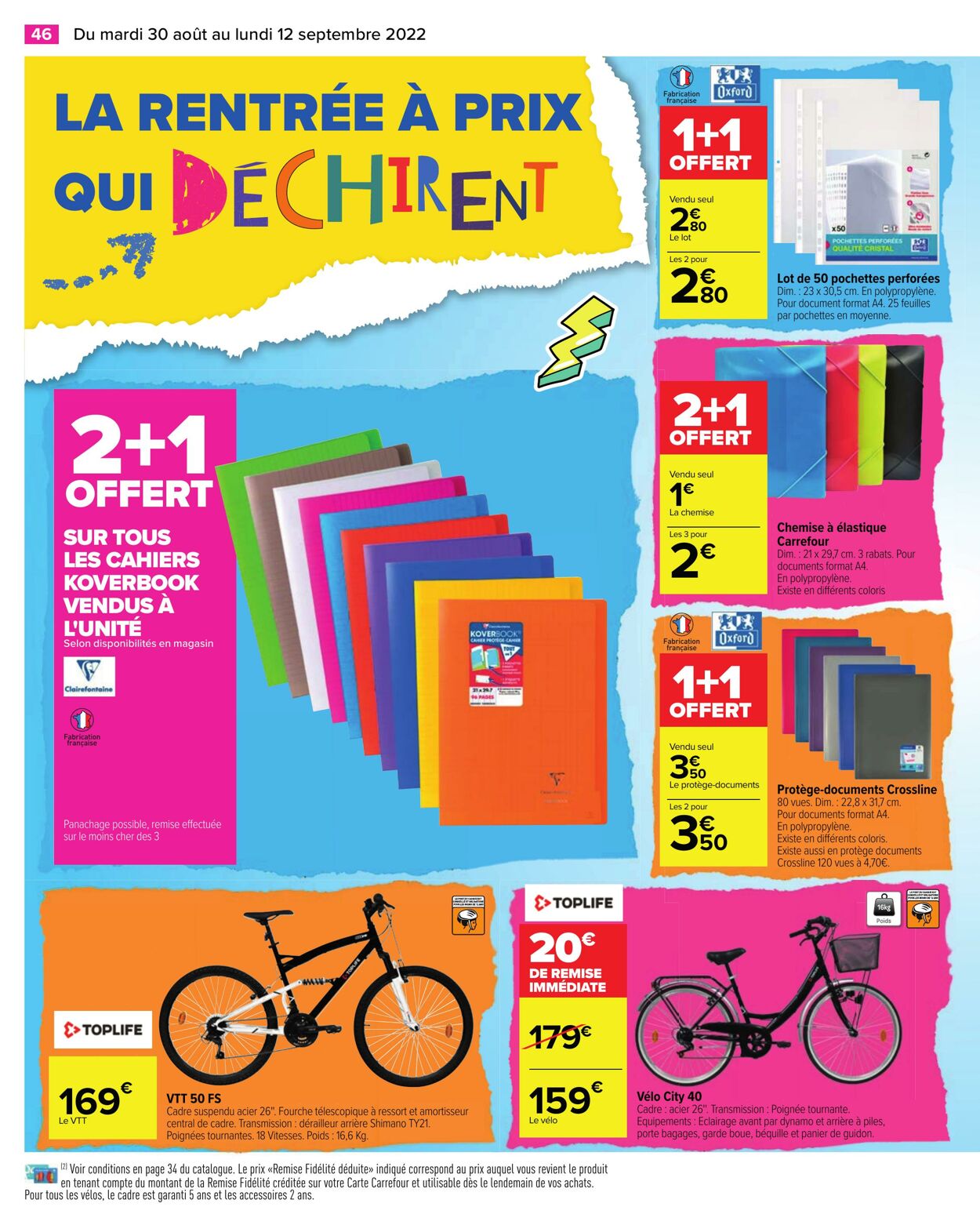 Catalogue Carrefour 30.08.2022 - 12.09.2022