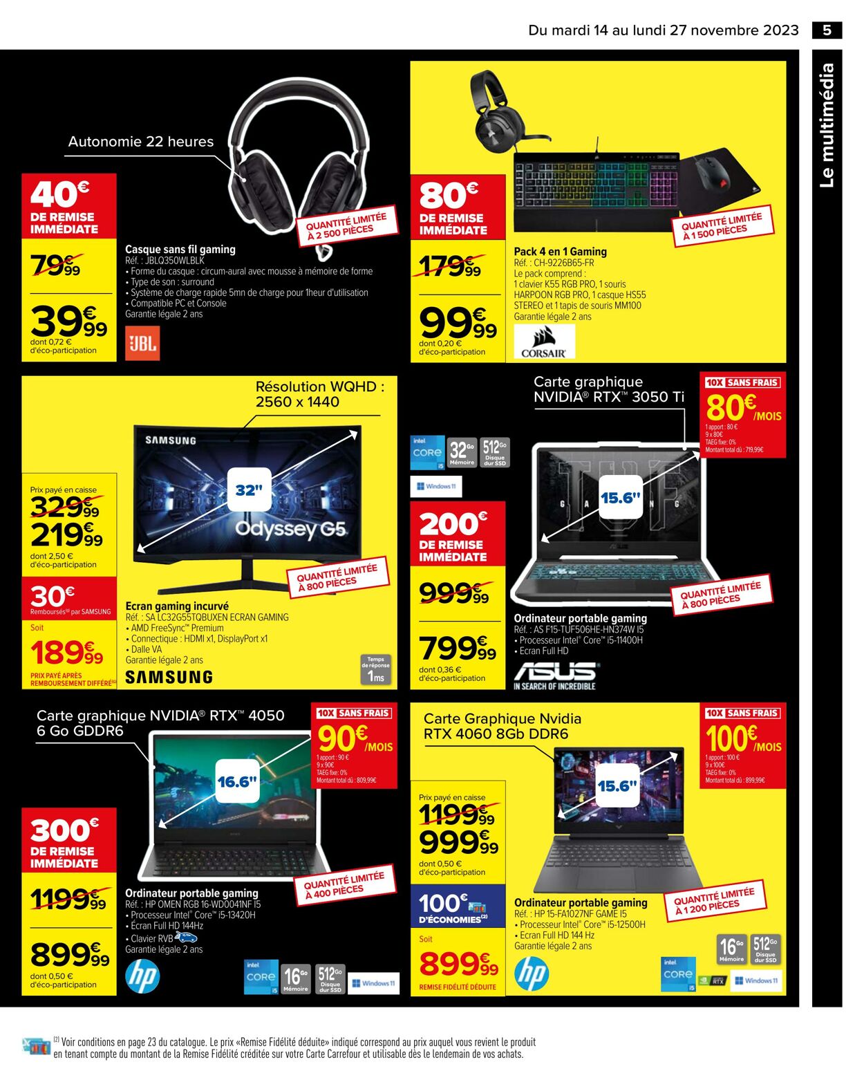 Catalogue Carrefour 14.11.2023 - 27.11.2023