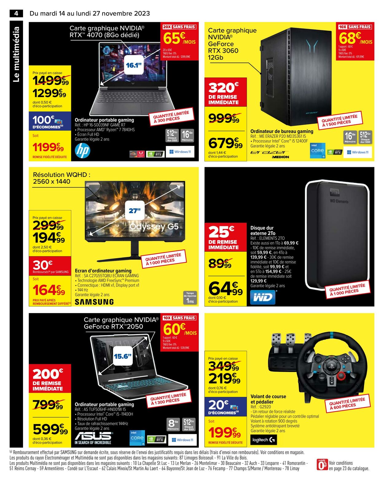 Catalogue Carrefour 14.11.2023 - 27.11.2023