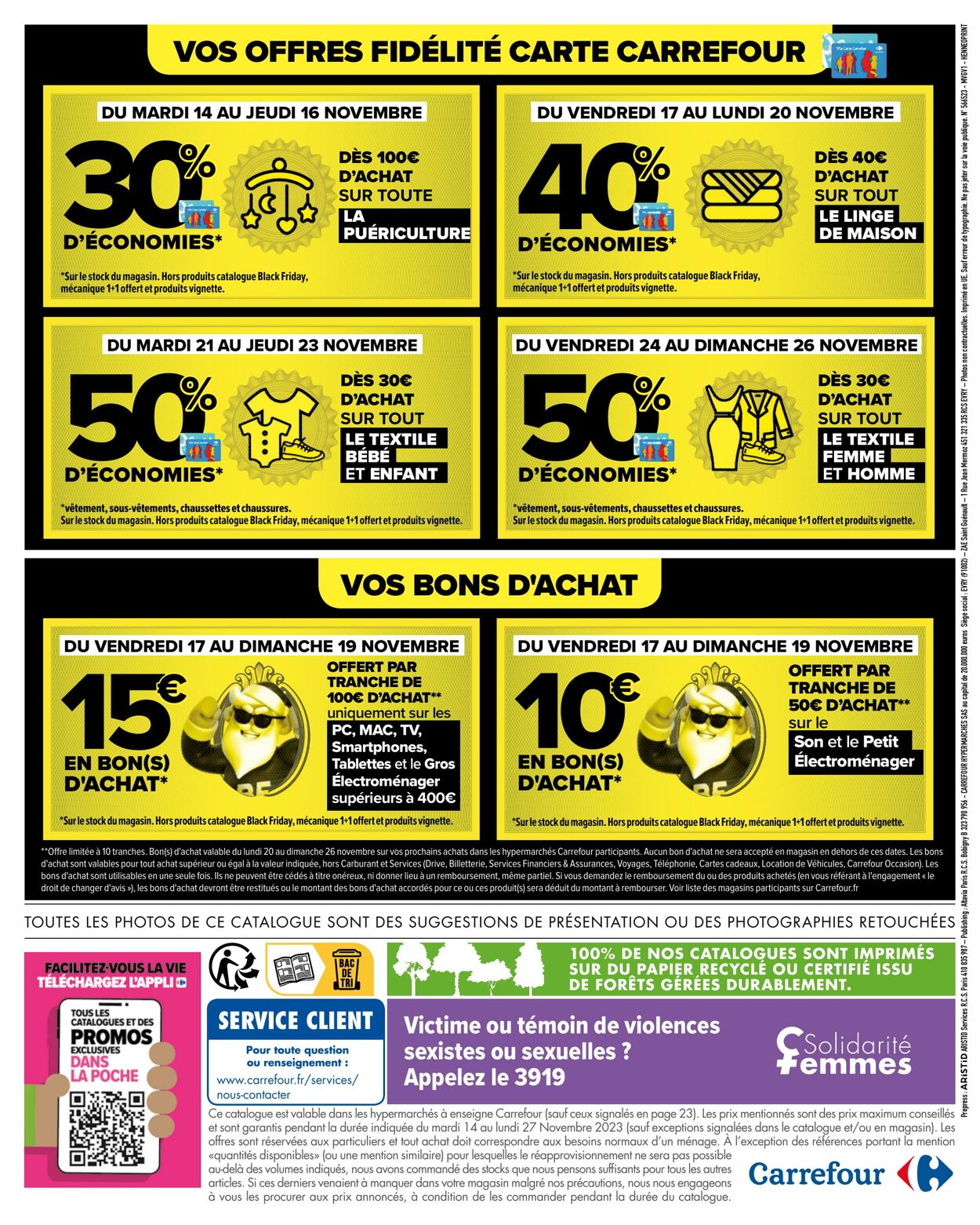 Catalogue Carrefour 14.11.2023 - 27.11.2023