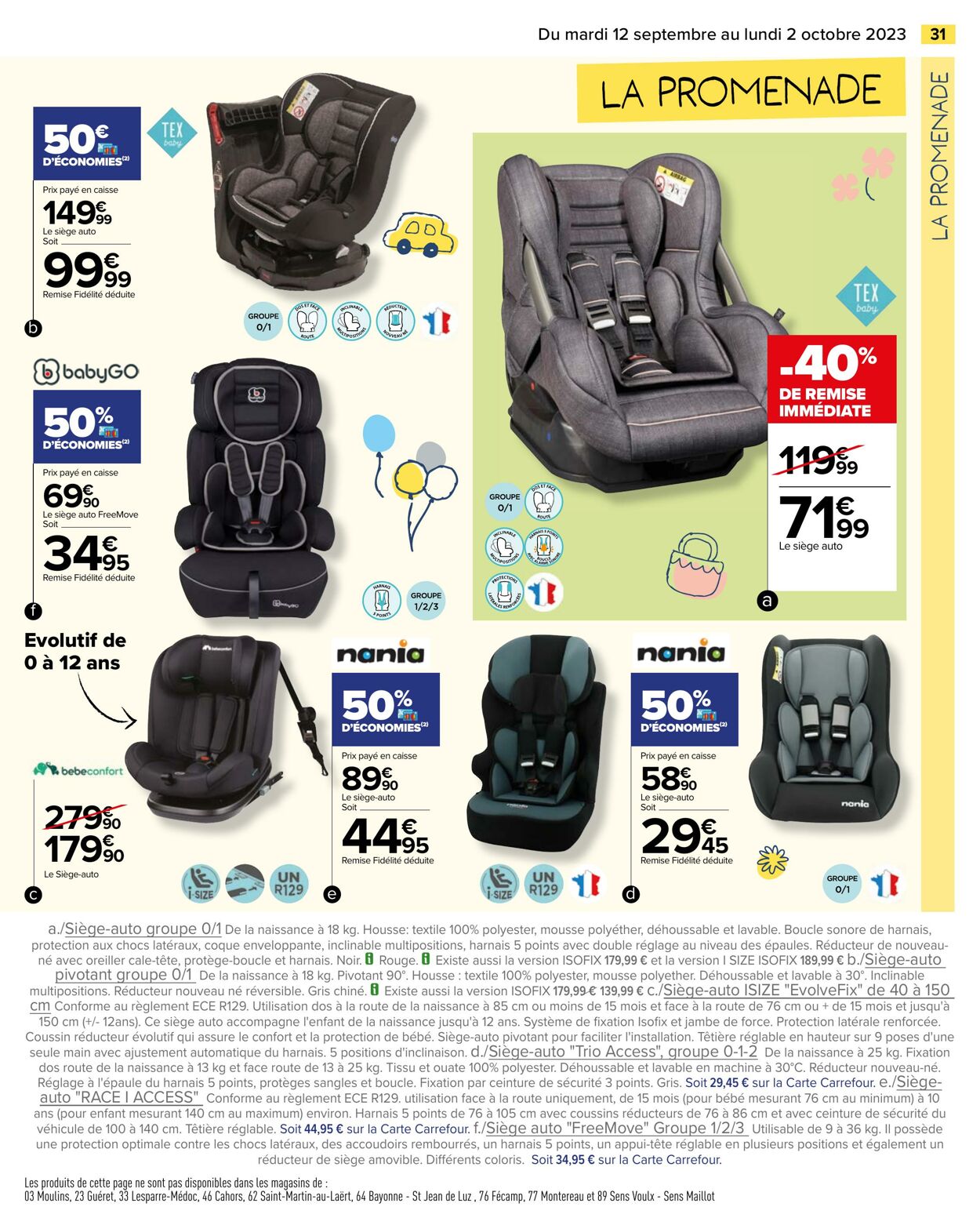 Catalogue Carrefour 12.09.2023 - 02.10.2023