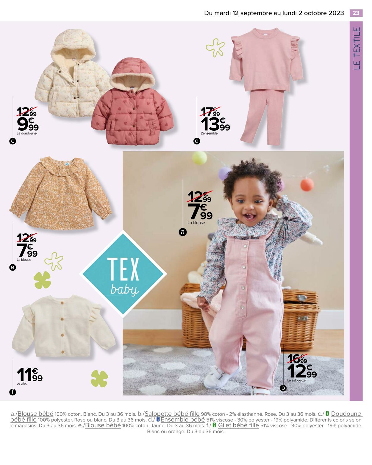 Catalogue Carrefour 12.09.2023 - 02.10.2023