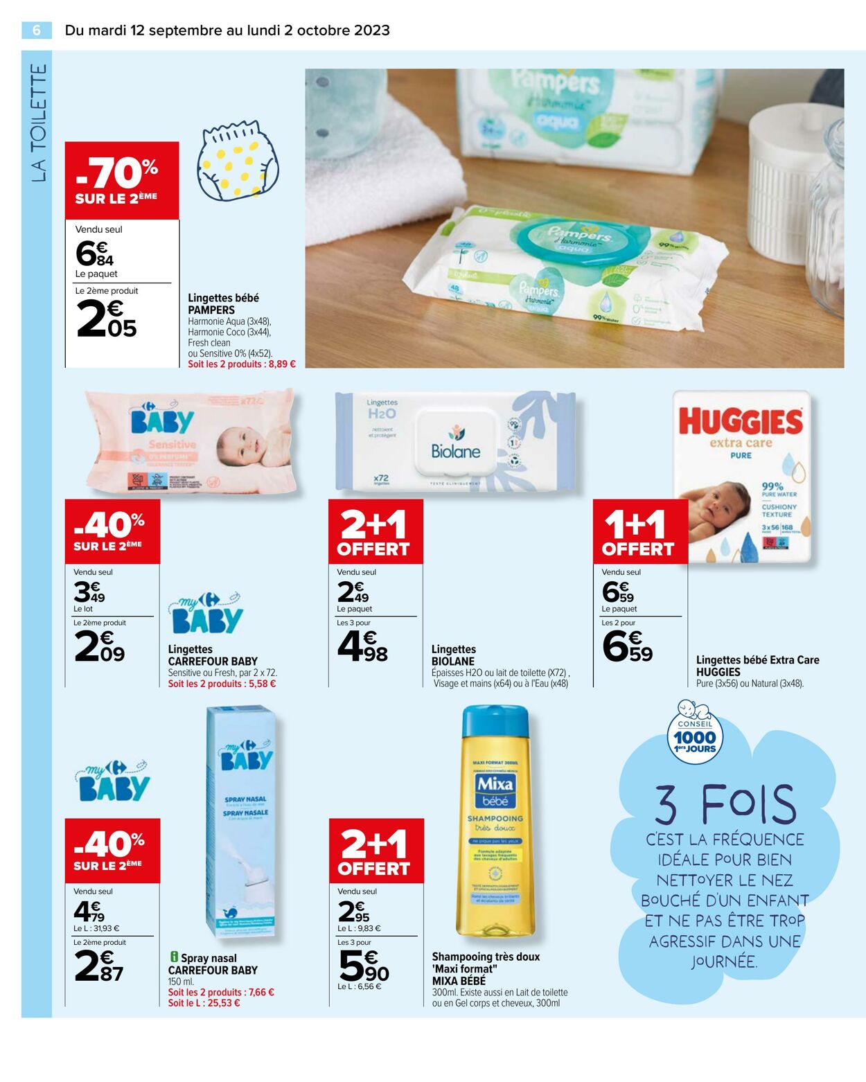 Catalogue Carrefour 12.09.2023 - 02.10.2023