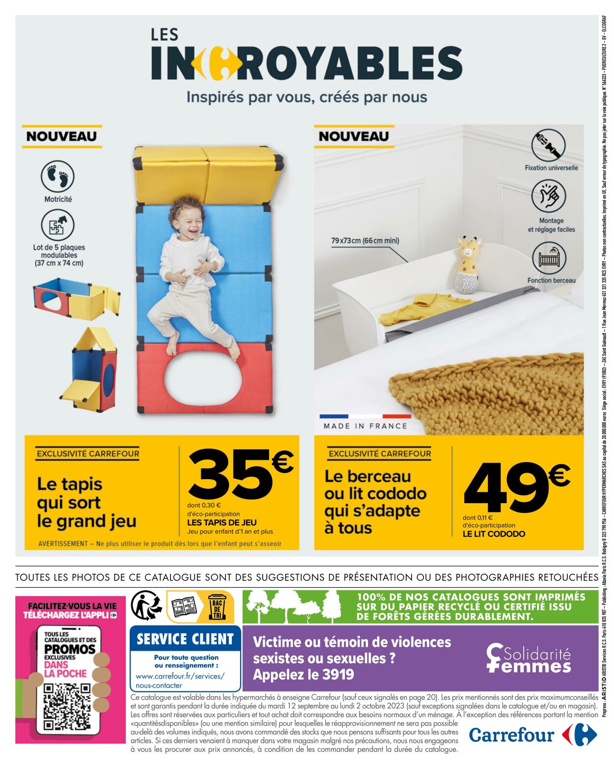 Catalogue Carrefour 12.09.2023 - 02.10.2023