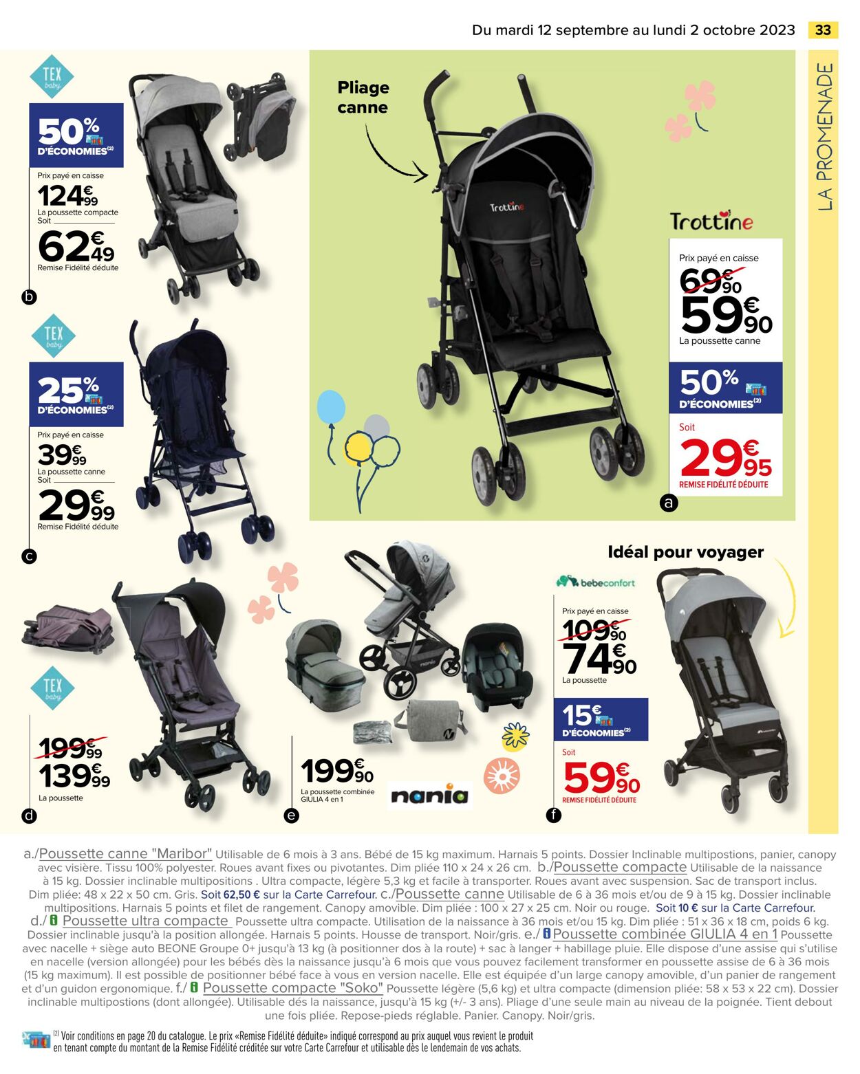 Catalogue Carrefour 12.09.2023 - 02.10.2023