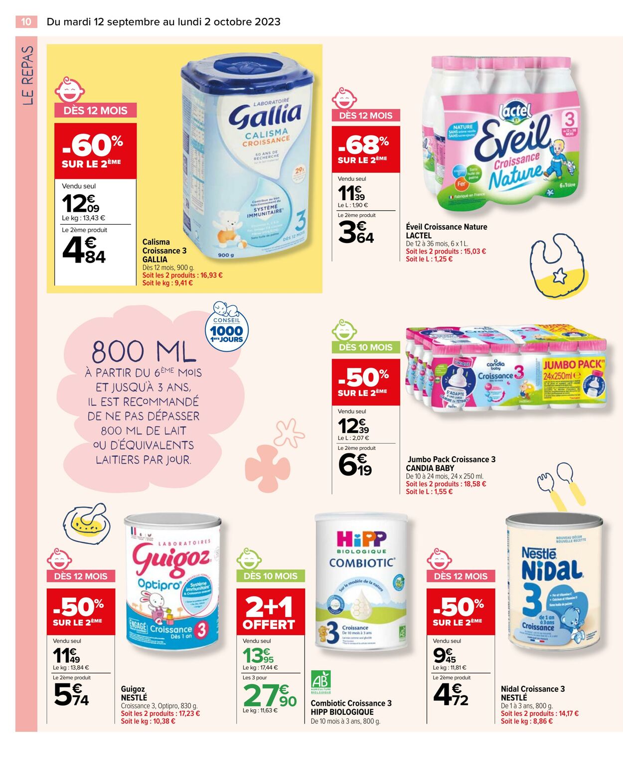 Catalogue Carrefour 12.09.2023 - 02.10.2023