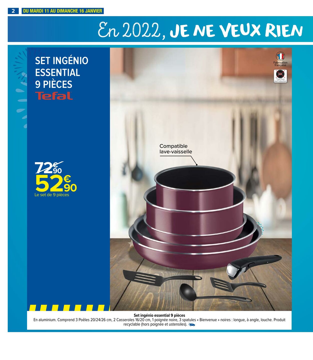Catalogue Carrefour 11.01.2022 - 23.01.2022